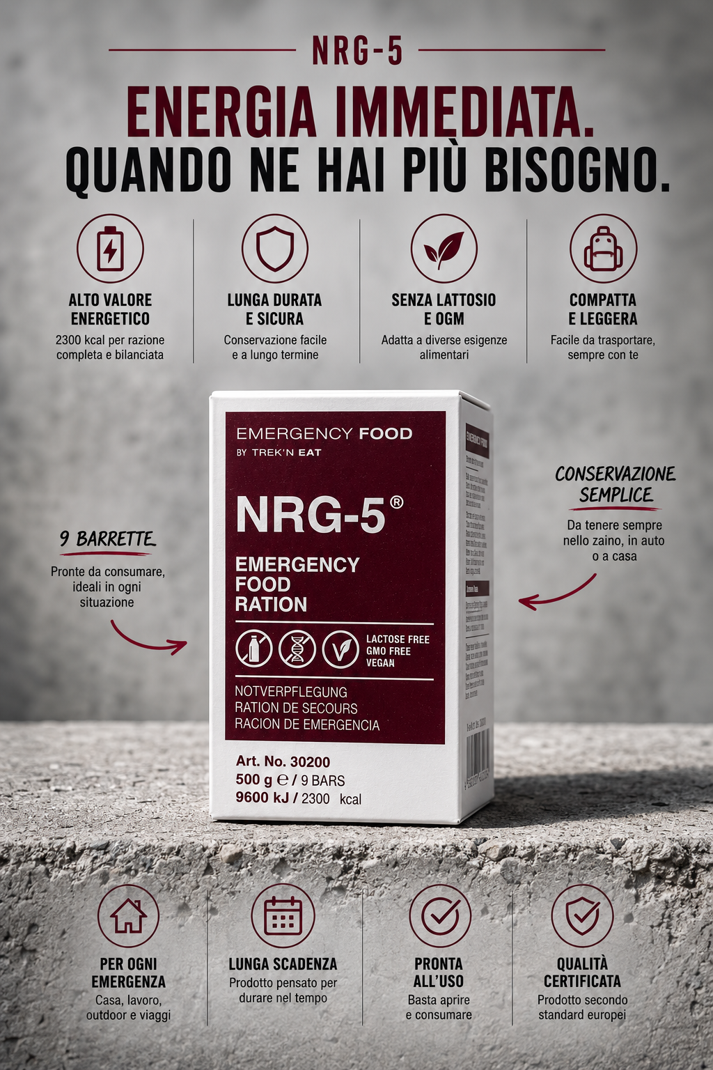 NRG-5 Emergency Food Ration