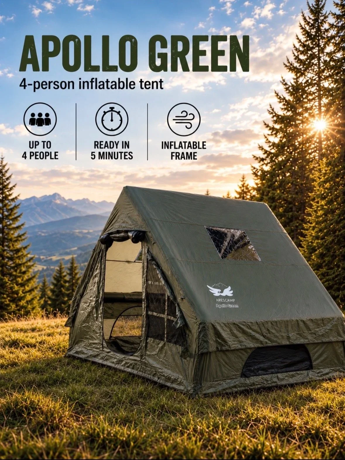 Apollo Green Tent