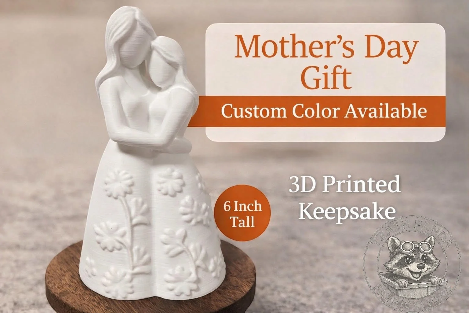 Mother & Daughter Figurine