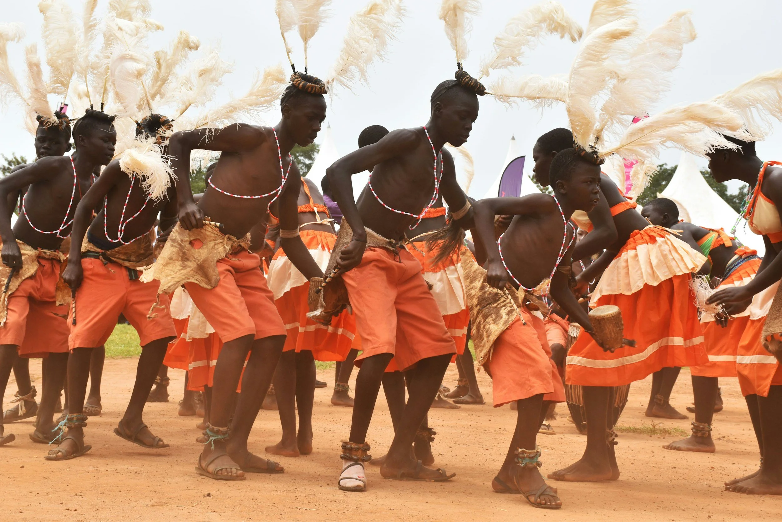 Tribal dance in Rwanda