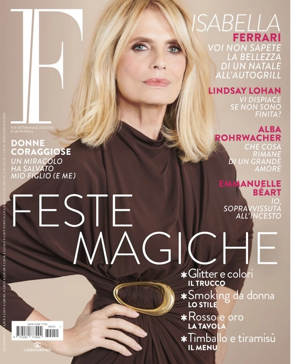 F MAGAZINE | Isabella Ferrari 