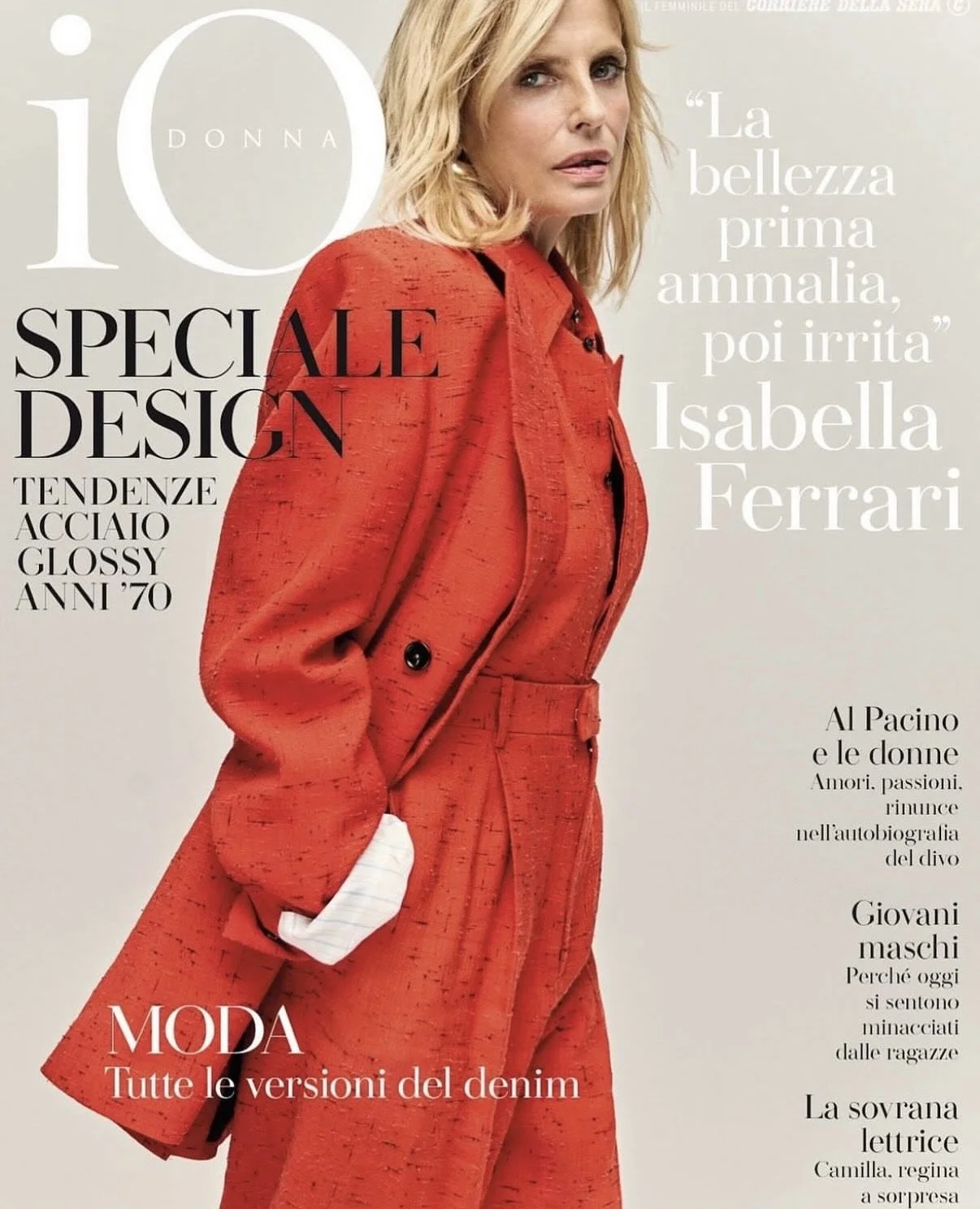 IO DONNA | Isabella Ferrari 