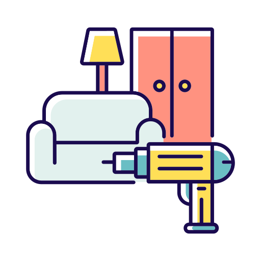furniture installation icons