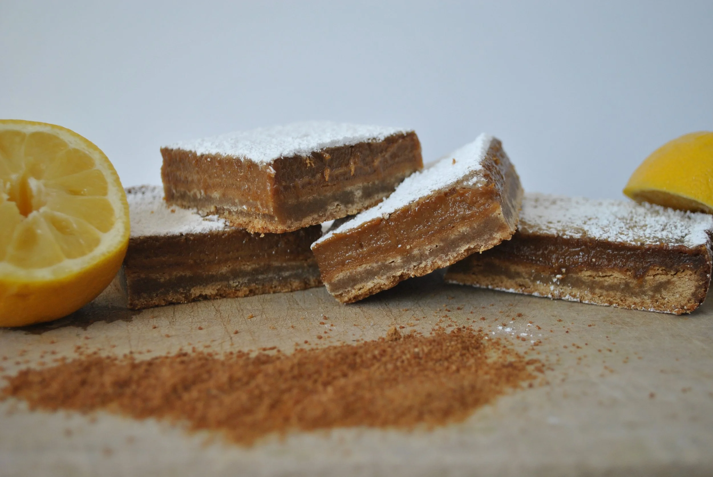 Sourdough Lemon Squares