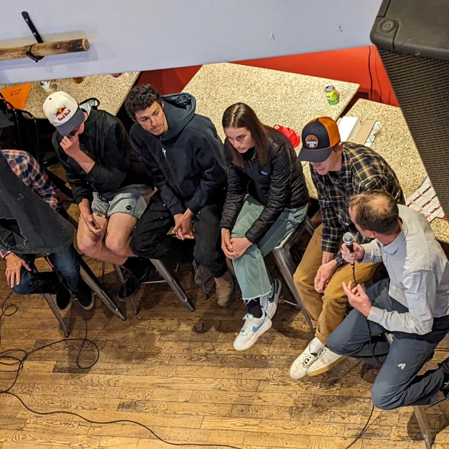 Fun event at @skabrewing last night. Pretty amazing that everyone on stage is a current or former UCI World Champion, UCI overall champion, or US national champion. The cycling talent pool in Durango, CO has no bottom.