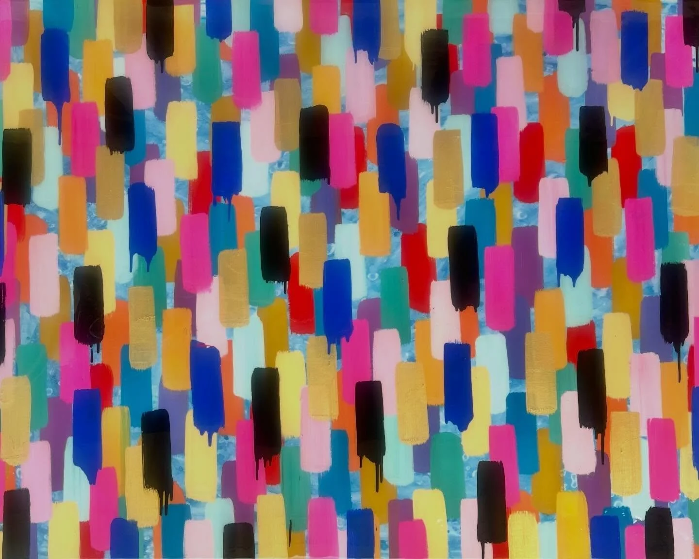 Calling shotgun on this ride!  Meet &ldquo;RoadTrip&rdquo;, 60x48, oil on panel with resin.  These brushstroke paintings are a place to let loose, play with color combinations and not worry about staying within the lines.  I make them as a way to pla