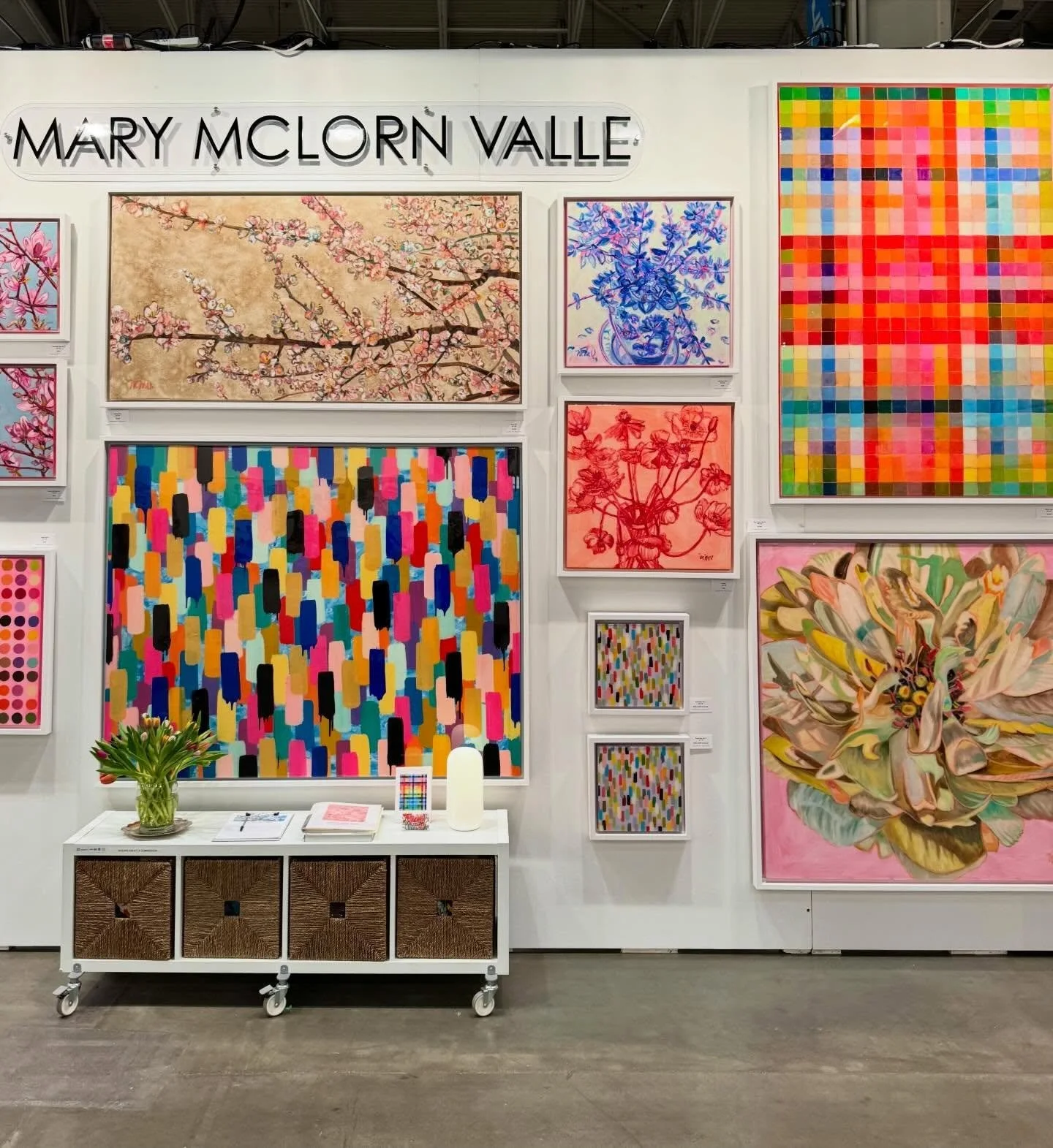 And we&rsquo;re live! Opening night at @artistprojectto was rocking!  The Enercare Centre was buzzing with art enthusiasts and familiar faces. Feeling grateful to finally share my work and get this party started. Swing by booth 422 this weekend, so m