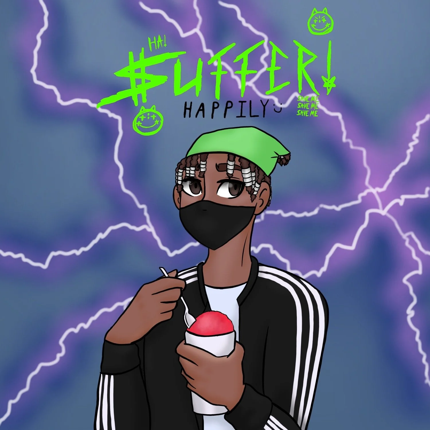 Commission created in May 2022 in Ibis Paint. 