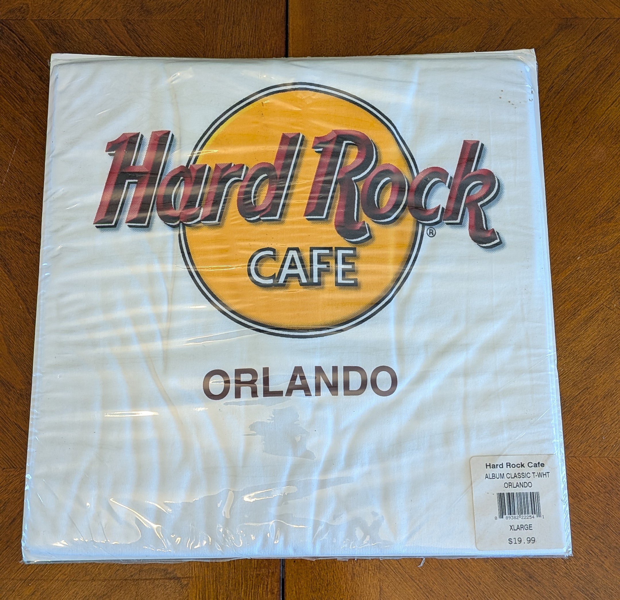 Hard Rock Cafe Orlando Classic Logo T-Shirt - XL - Unused (2000s)