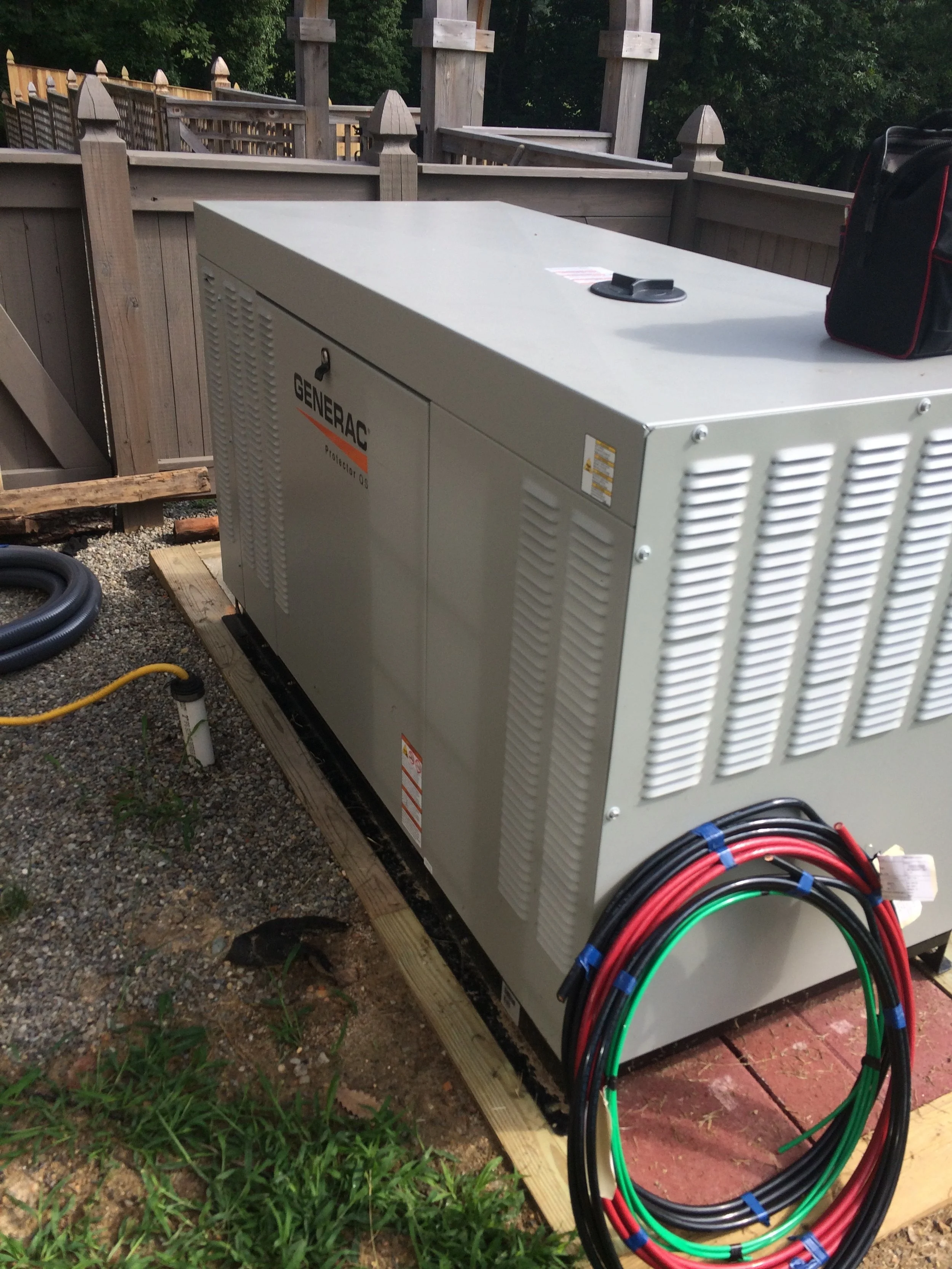 Generators and EV Chargers