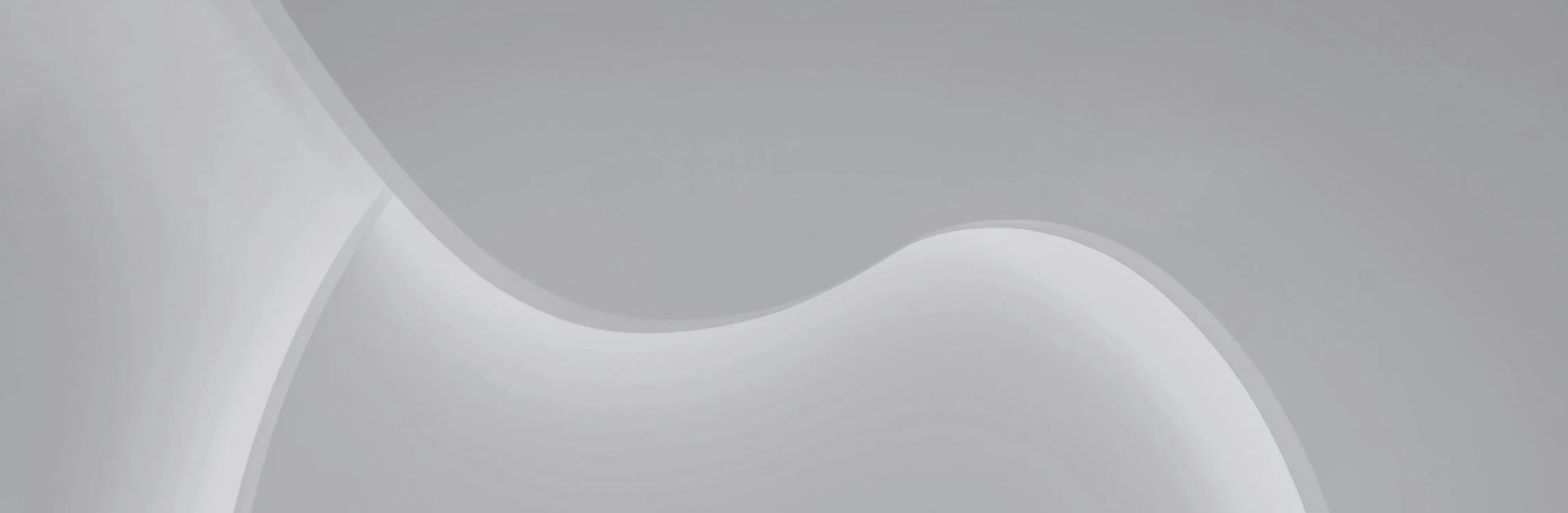 Abstract grayscale image with curved shapes and smooth gradients.