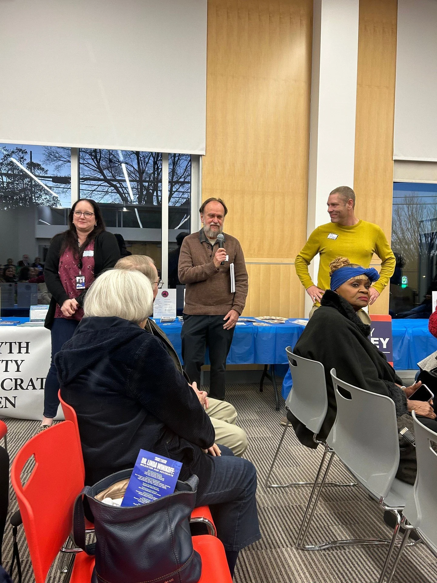 This past week I attended so many events including a School Board Candidate Panel hosted by Forsyth County Democratic Women where I got to spend time with fellow candidates Lee Childress and Ronda Mays. 

This week will be another week jam packed of 