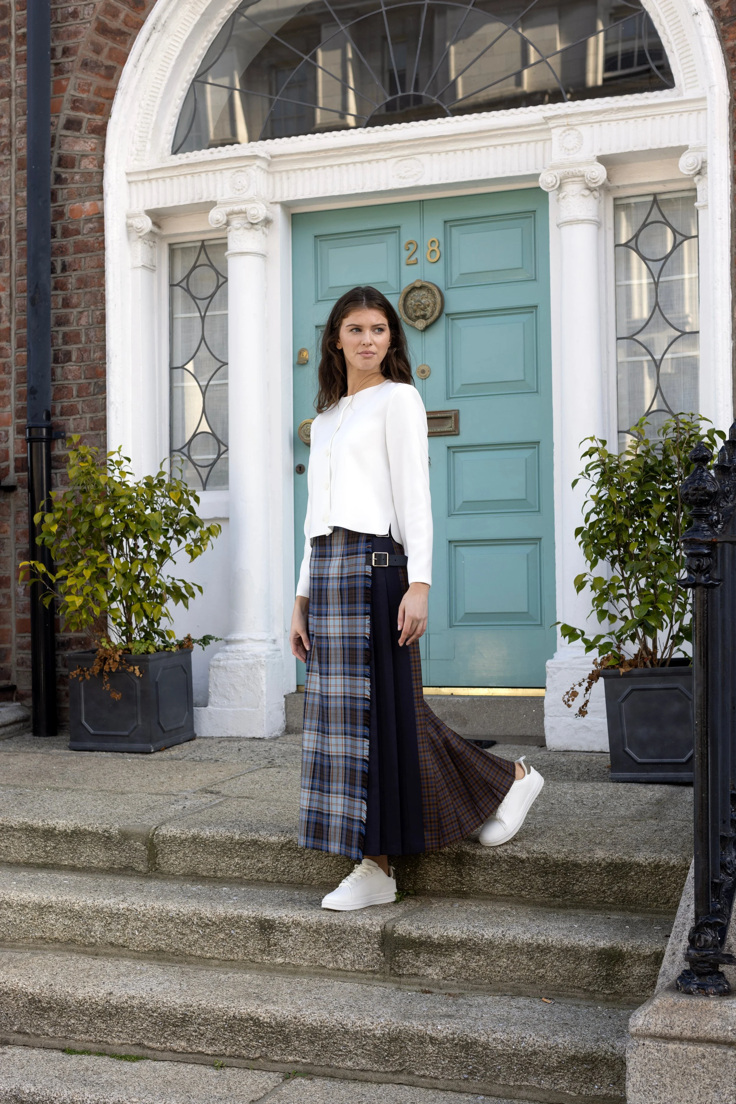 Patchwork Fashion Maxi Kilt