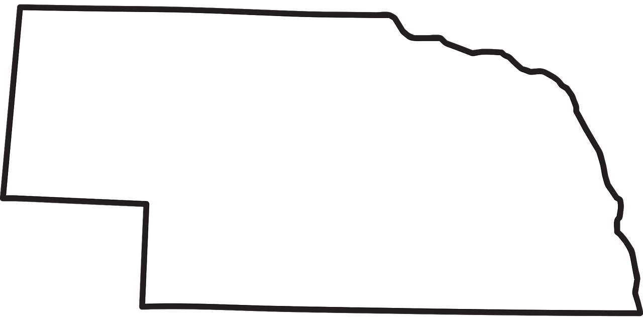 Outline map of the state of Nevada in the United States with a bold black border and a white fill.