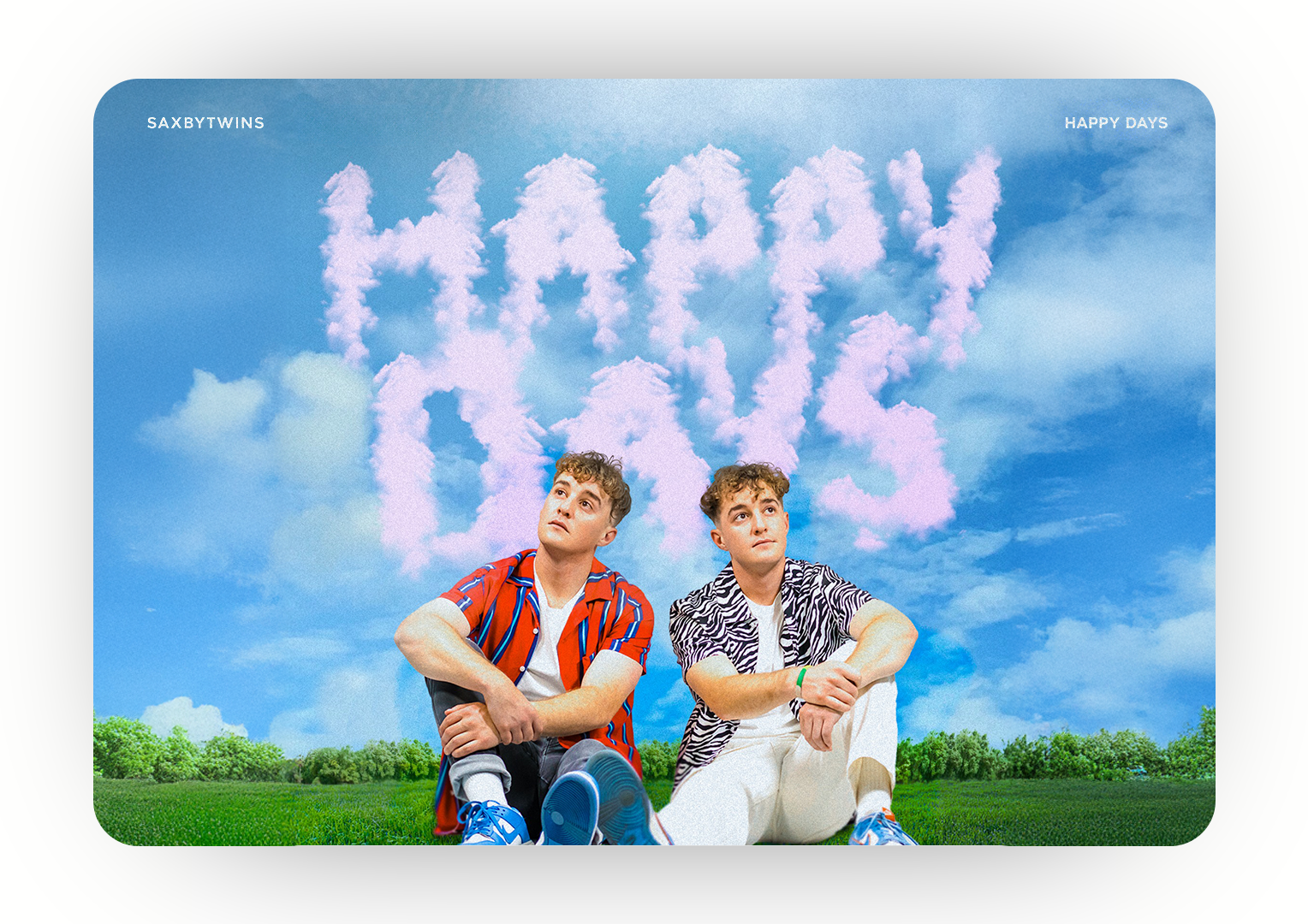Happy Days | Album Cover Art | Saxby Twins