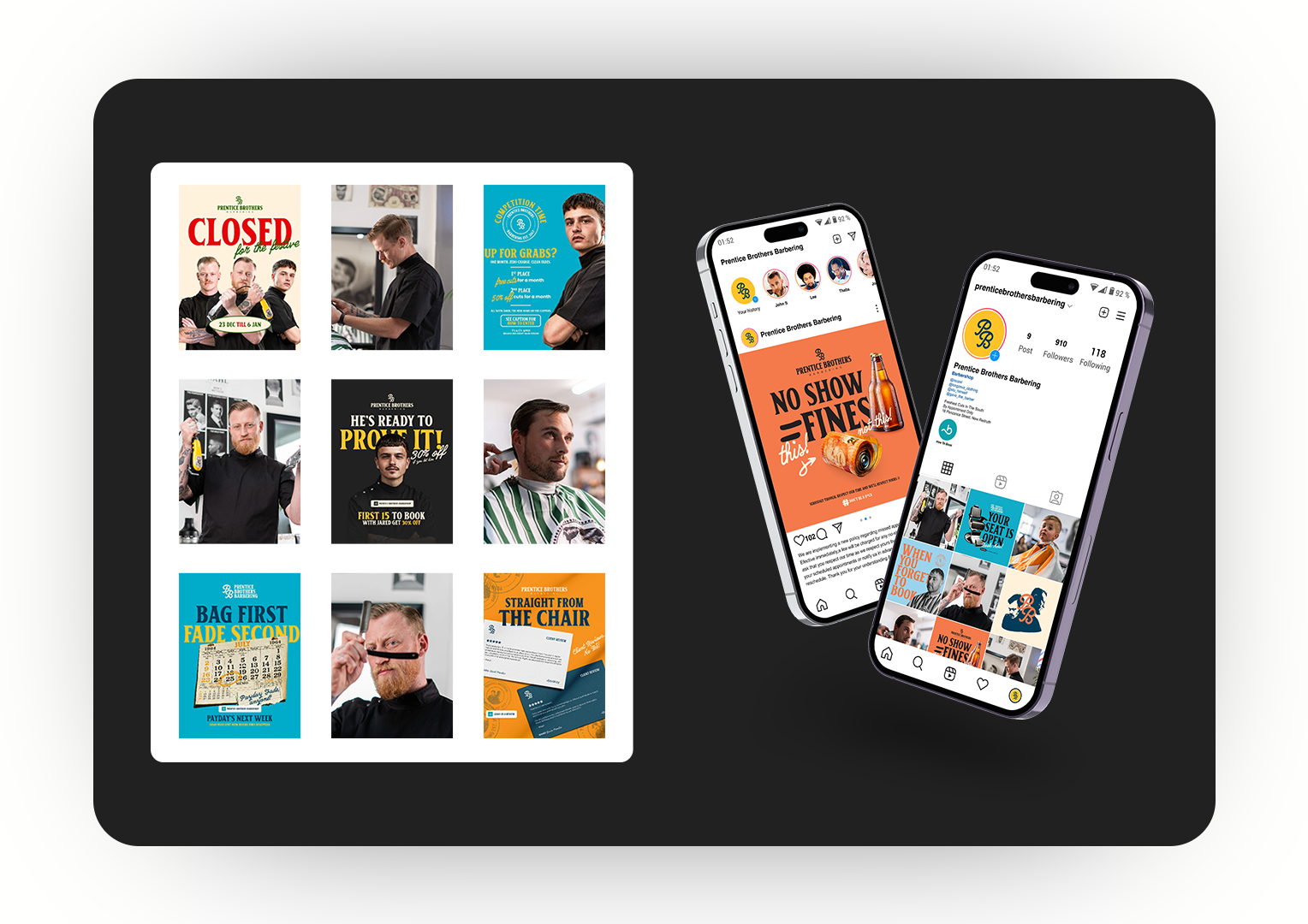 Prentice Brothers Barbering | Content Creation & Brand Development