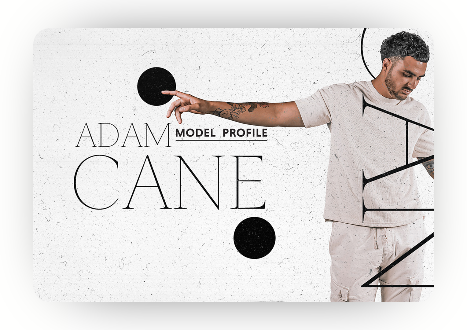 Adam Cane | Model Profile