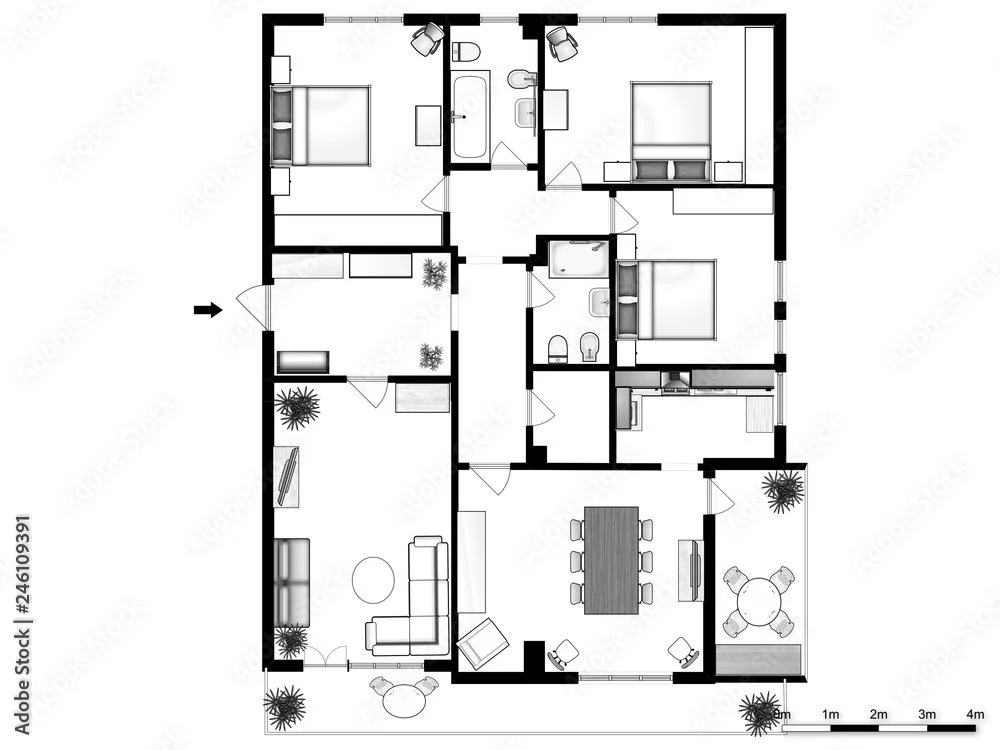 2D Floor Plans