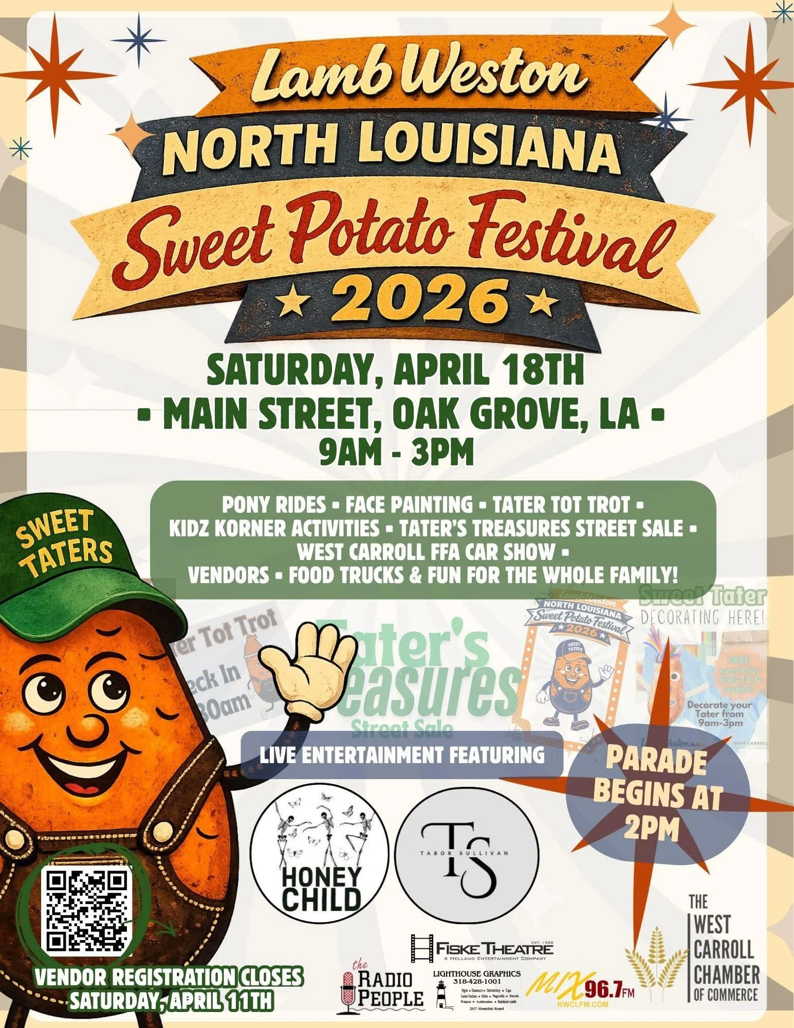 Lamb Weston's Louisiana Sweet Potato Festival