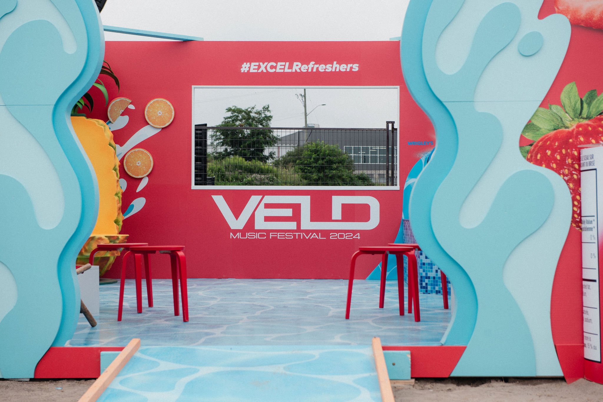 custom-built pop-up festival booth toronto