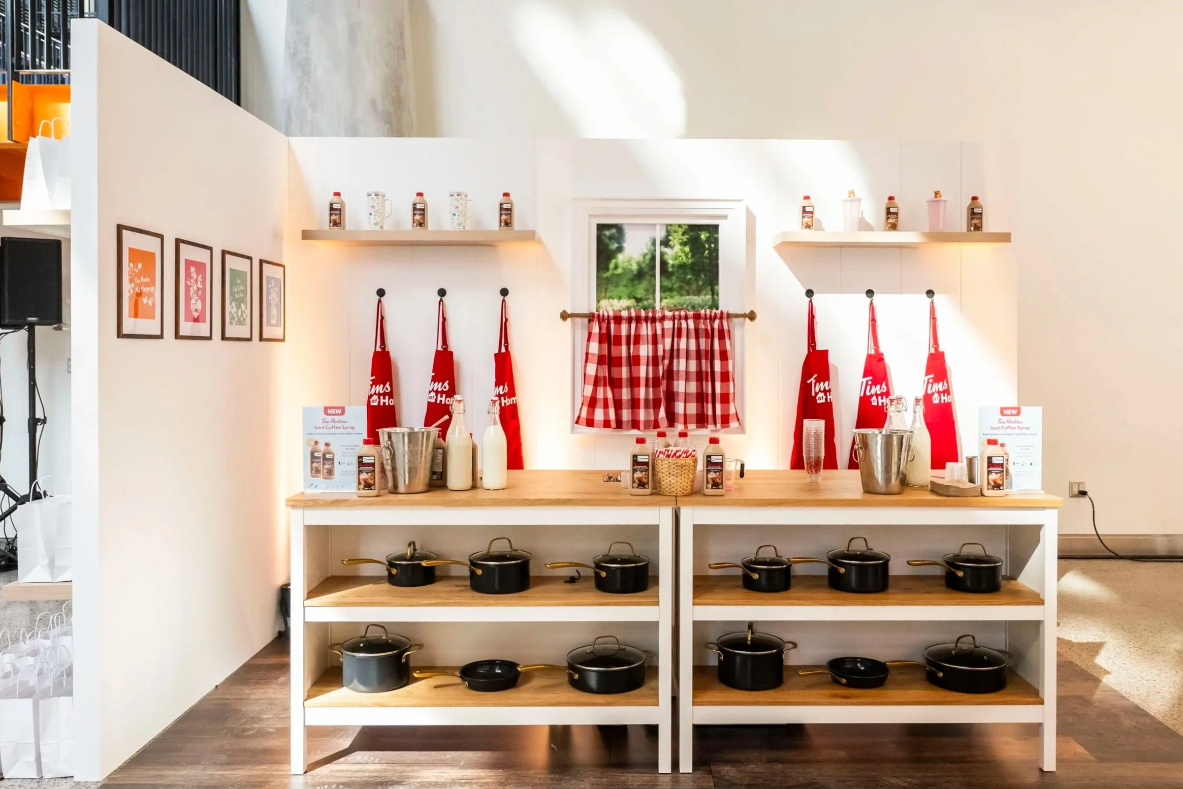 Tim Hortons activation custom-build