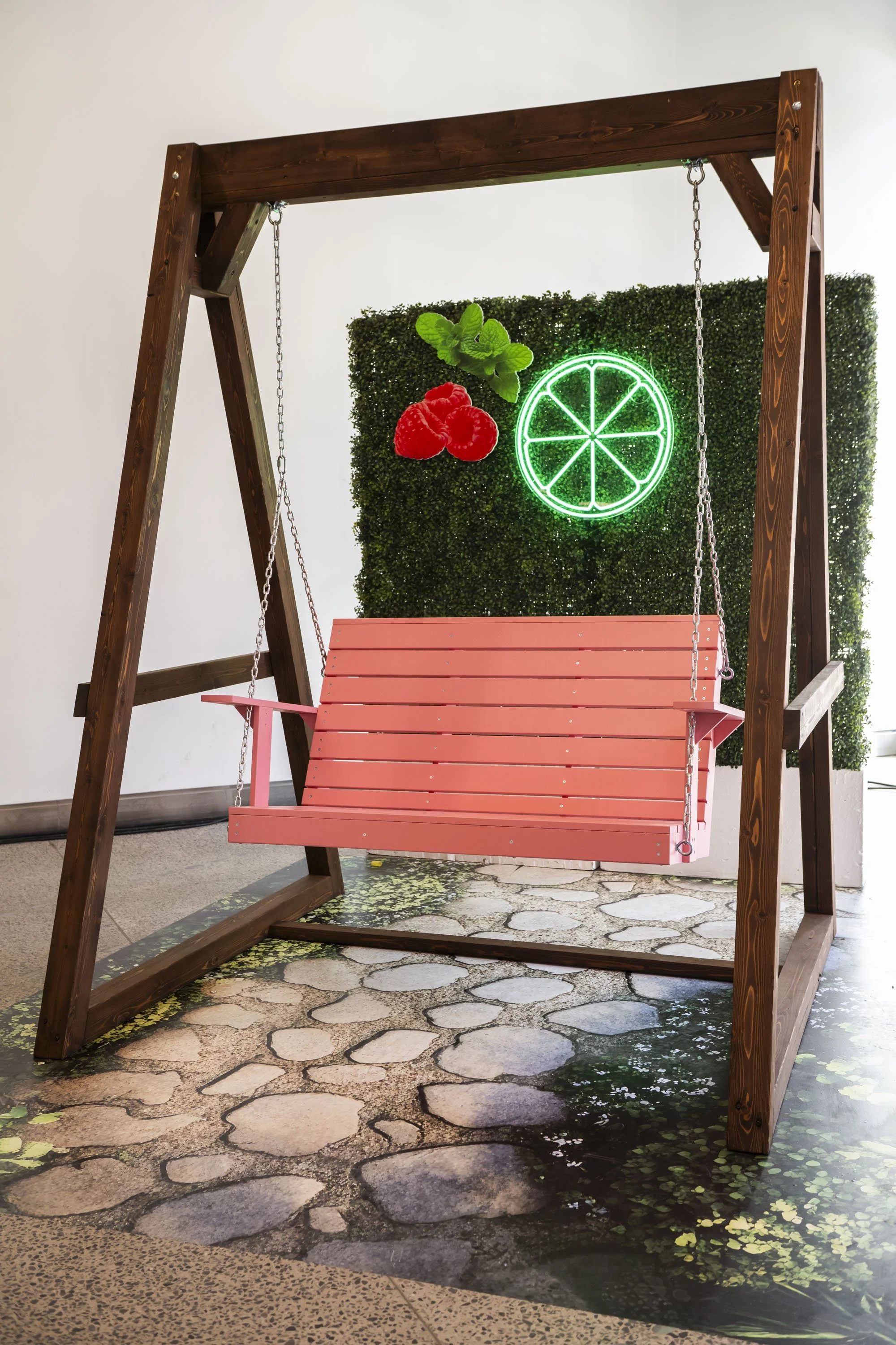 Custom-built swingset Toronto carpenter