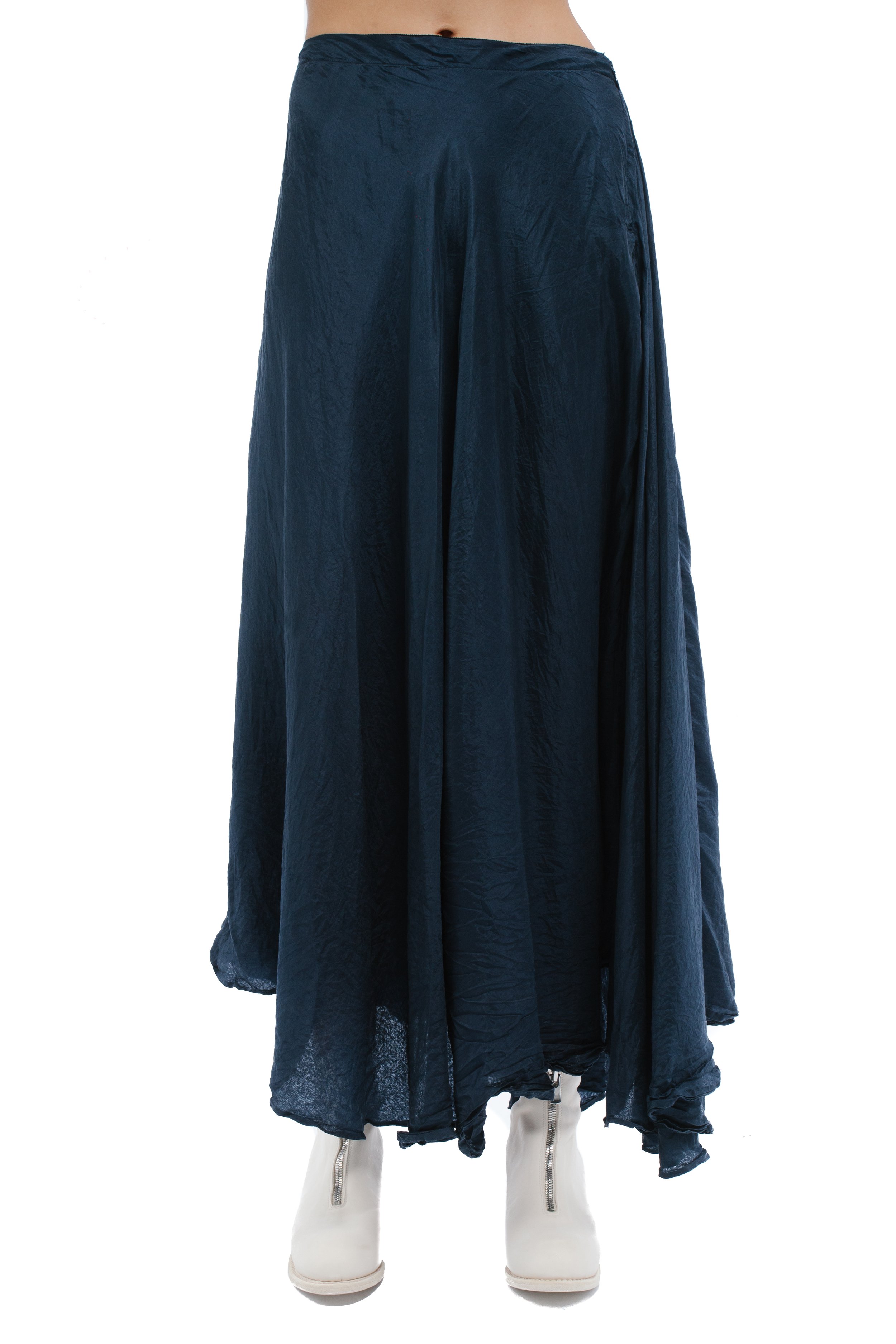 Marc Le Bihan  Double-Layer Silk Skirt