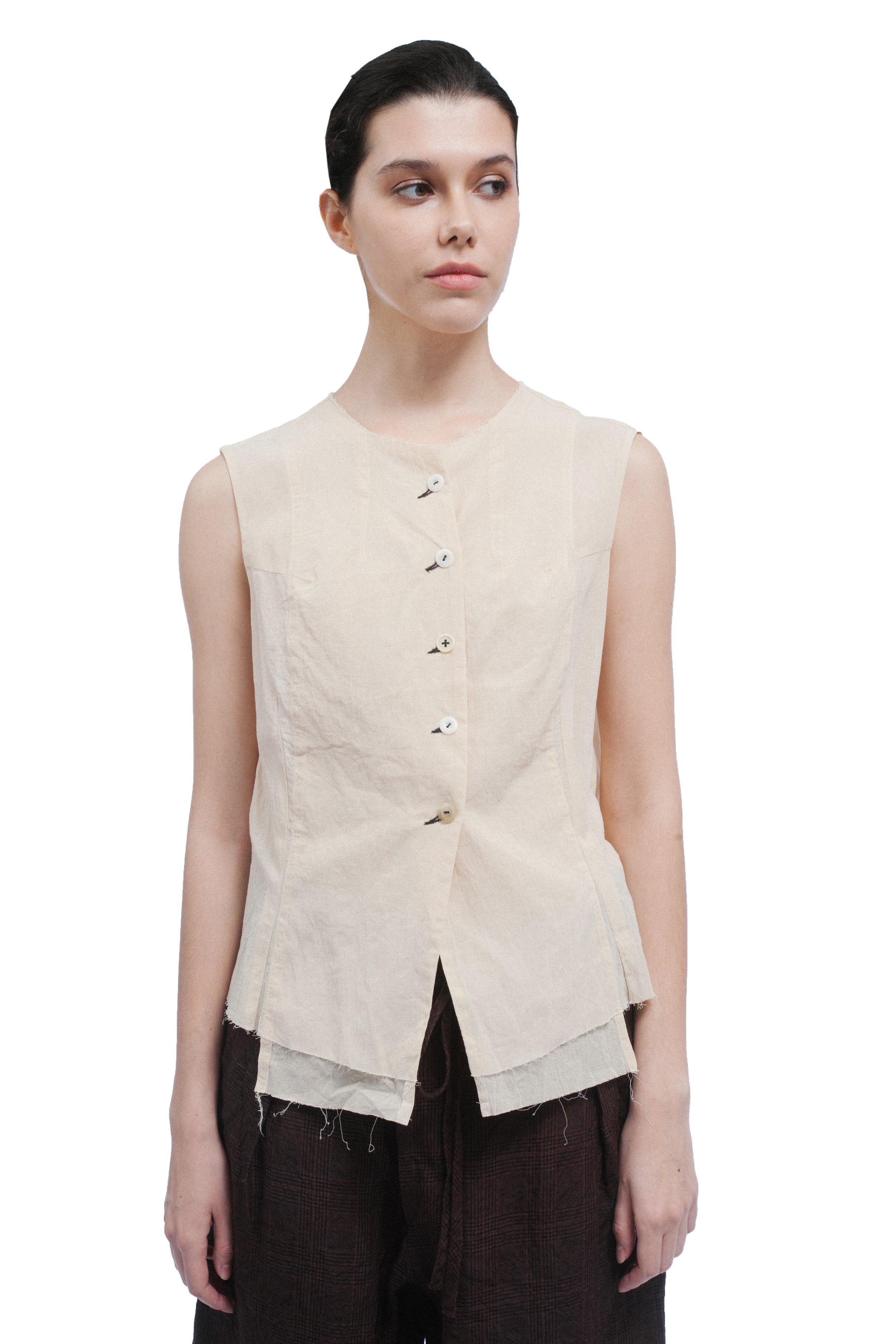 Atelier Suppan  With Tea  Hand-Painted Top