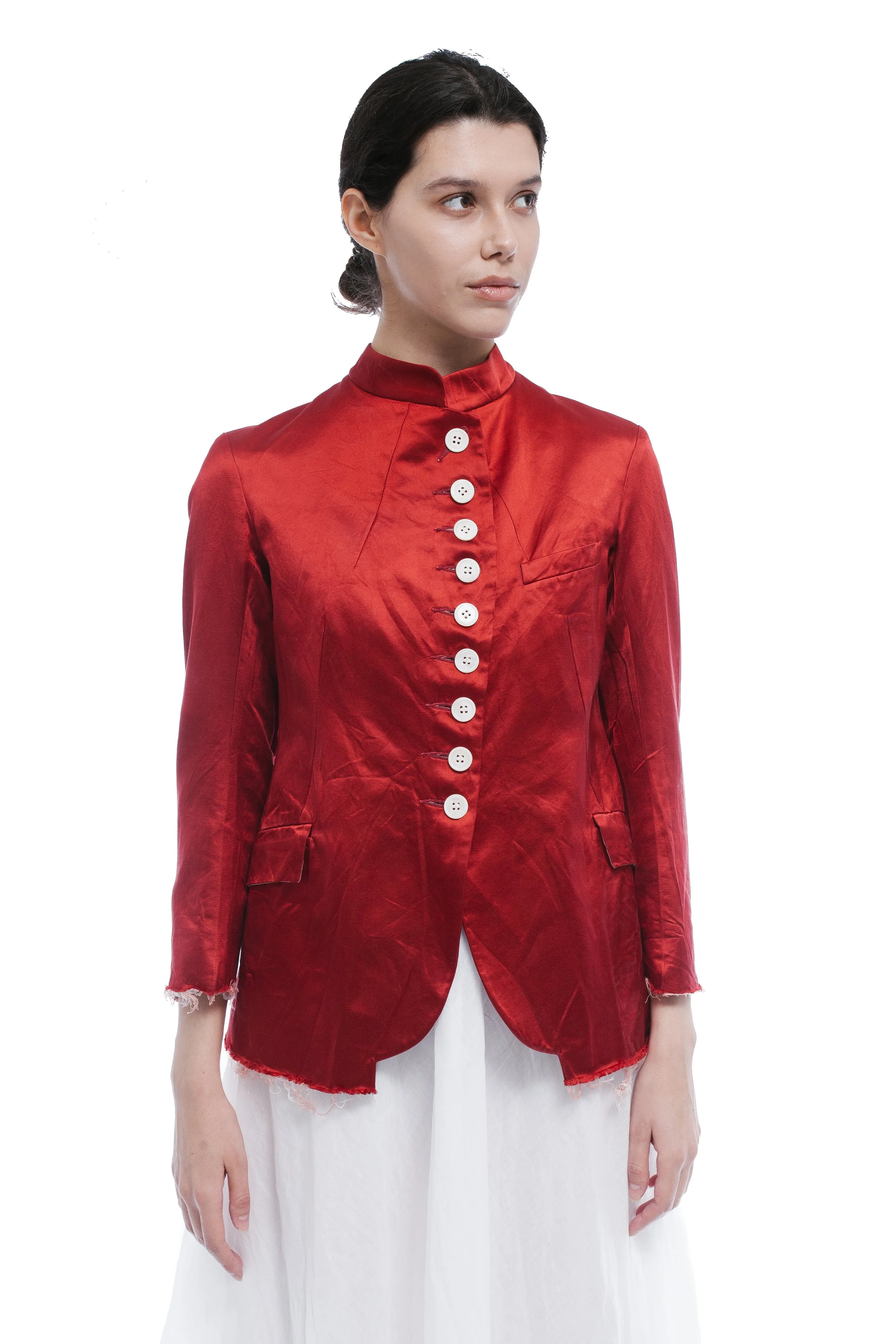 Elena Dawson Scarlett Silk Jacket