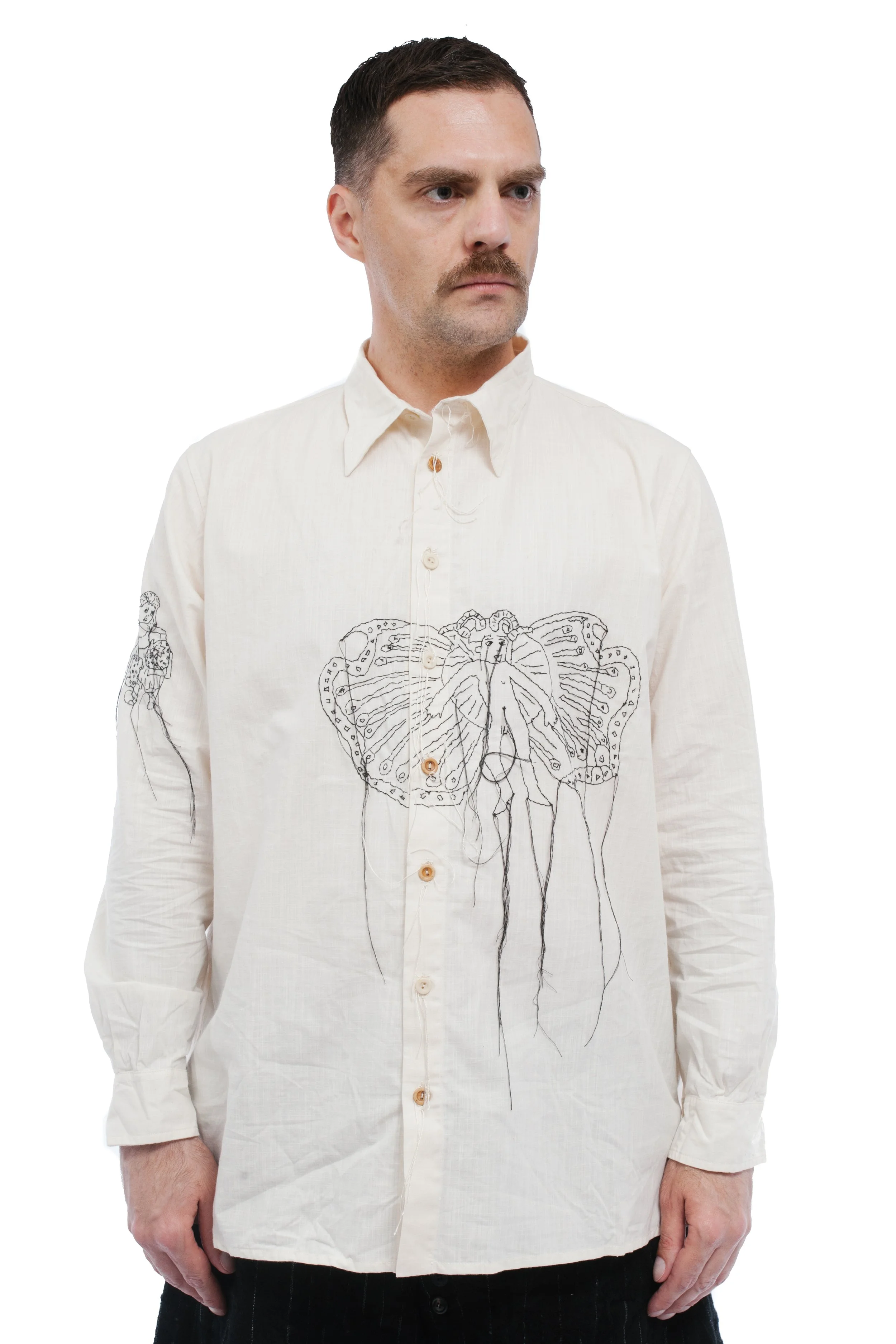 Archivio J.M. Ribot  Embroidered Shirt