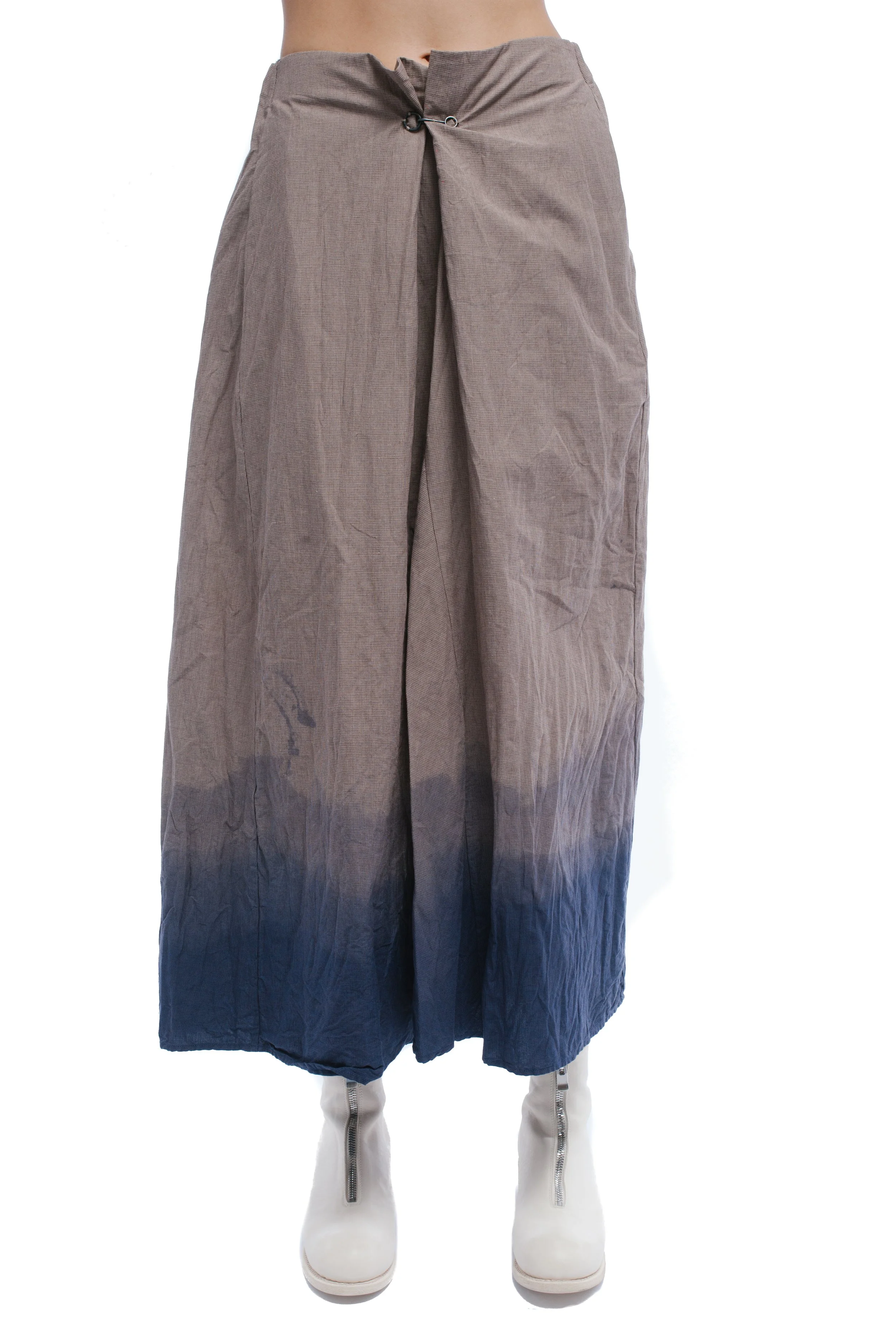 Atelier Suppan. Blue Dip Skirt