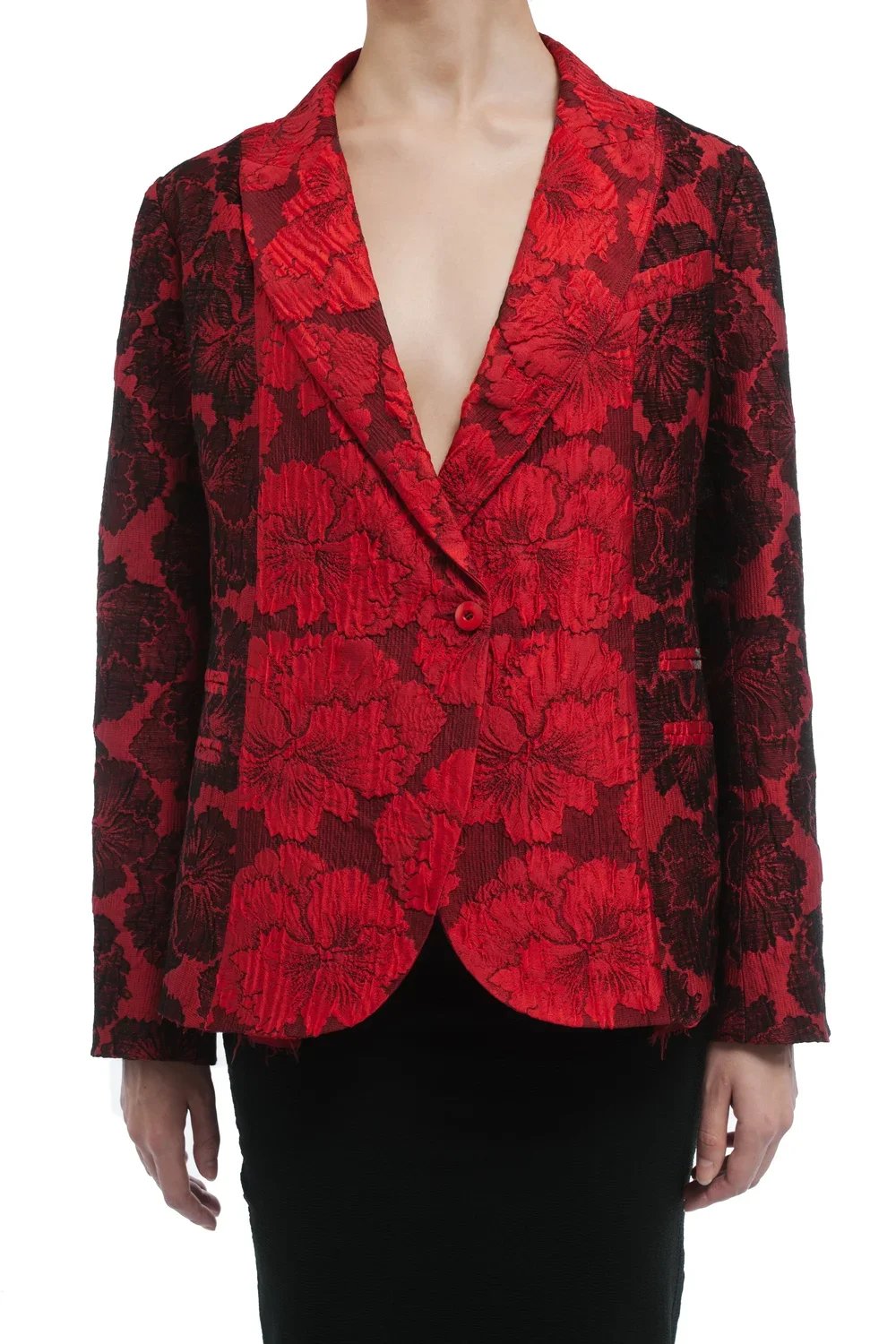 Marc Le Bihan Anemones Jacquard Jacket