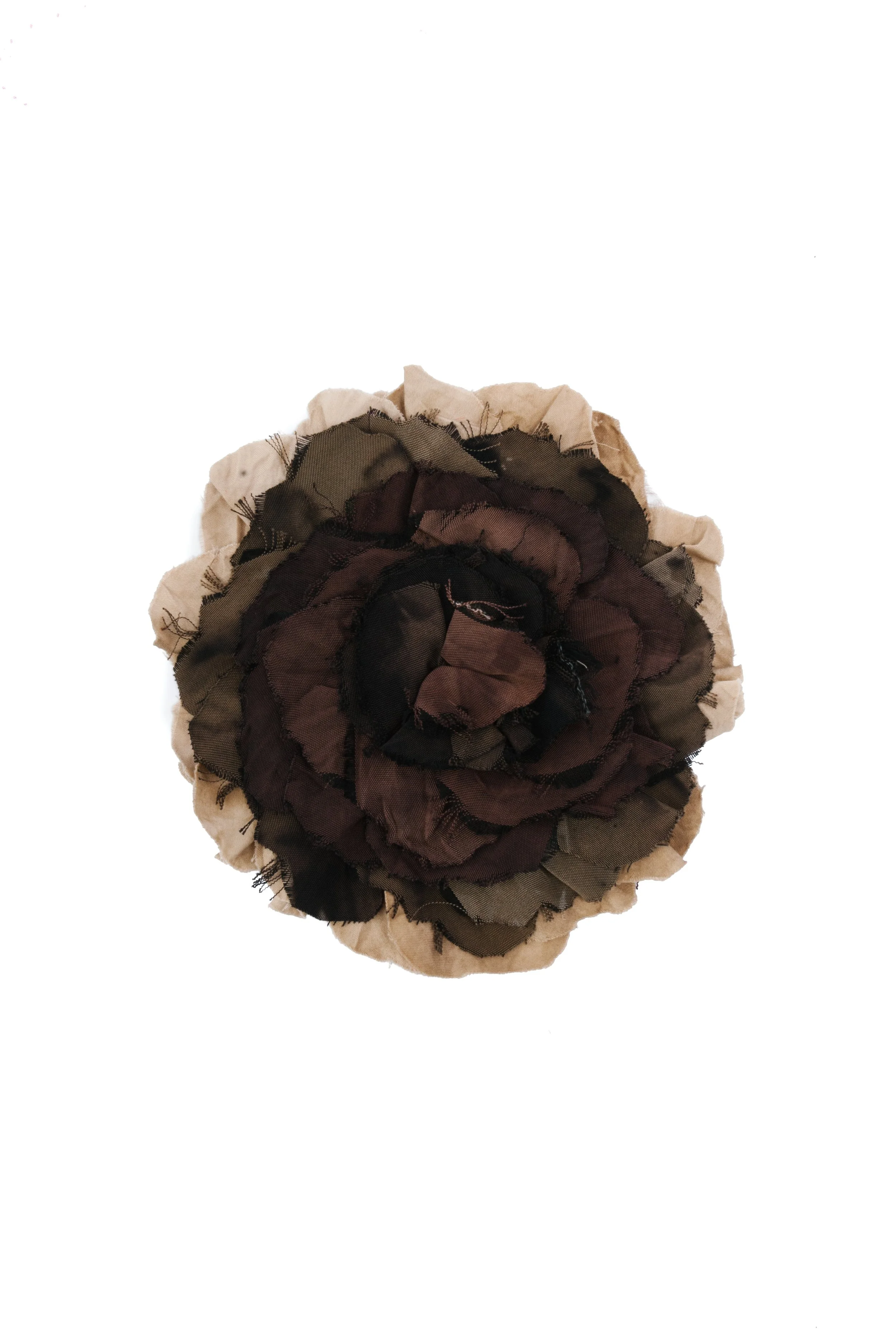 Archivio J. M. Ribot  Big Rose Old Flower Pin
