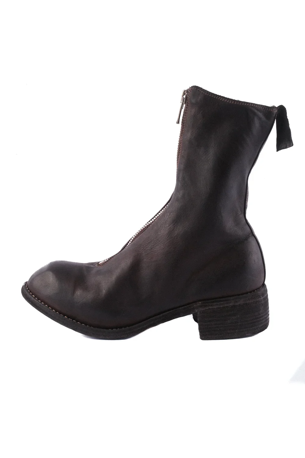 Guidi Front-Zip Boots