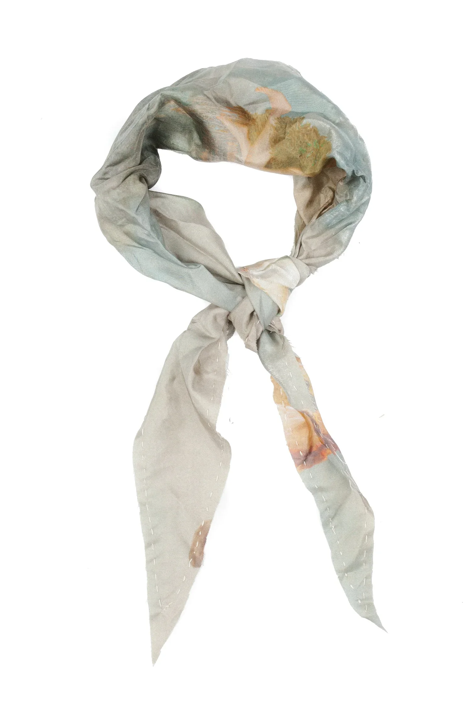 Archivio J.M. Ribot Vintage Silk Scarf