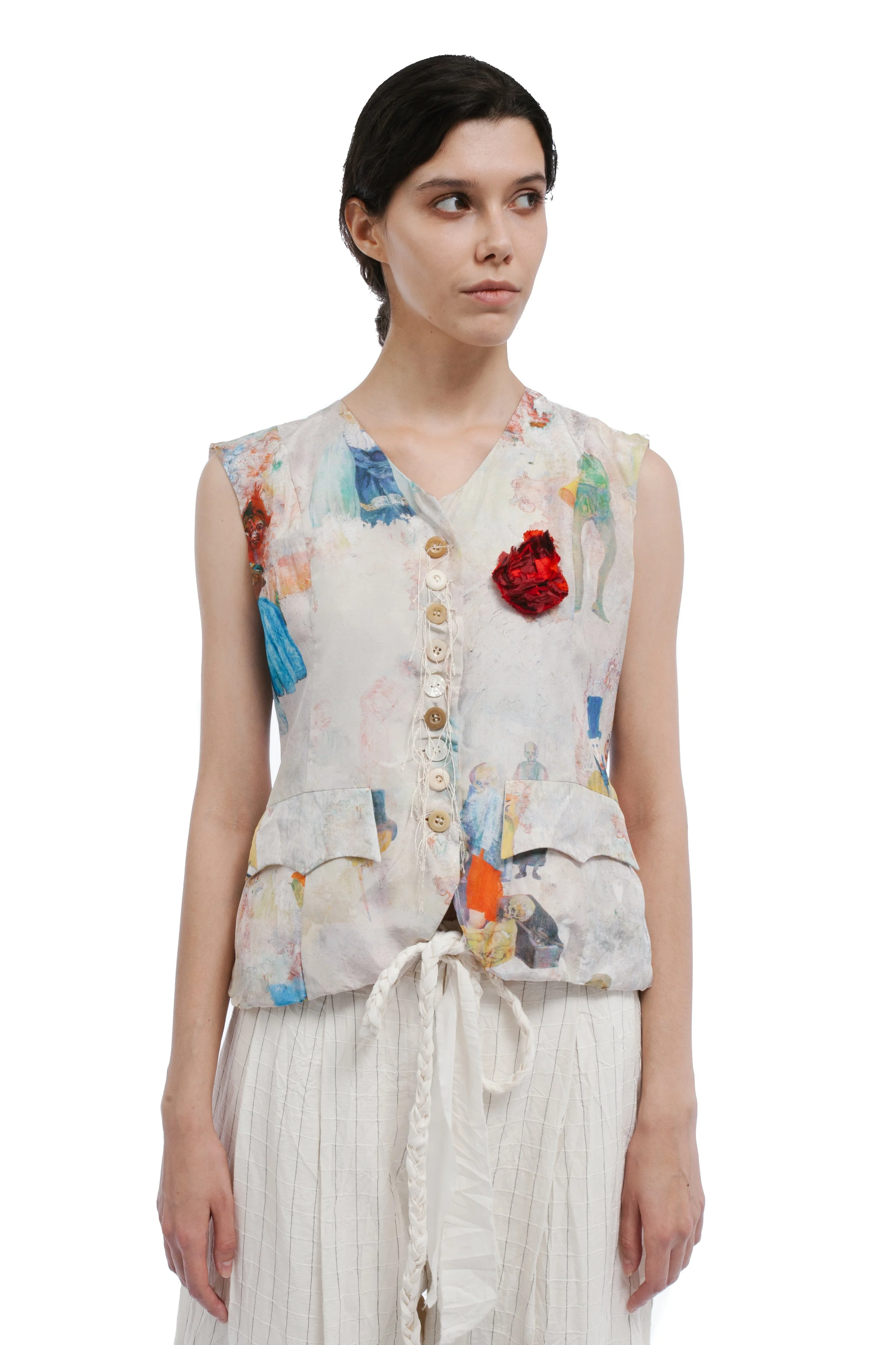 Archivio J. M. Ribot  Vintage Silk Vest