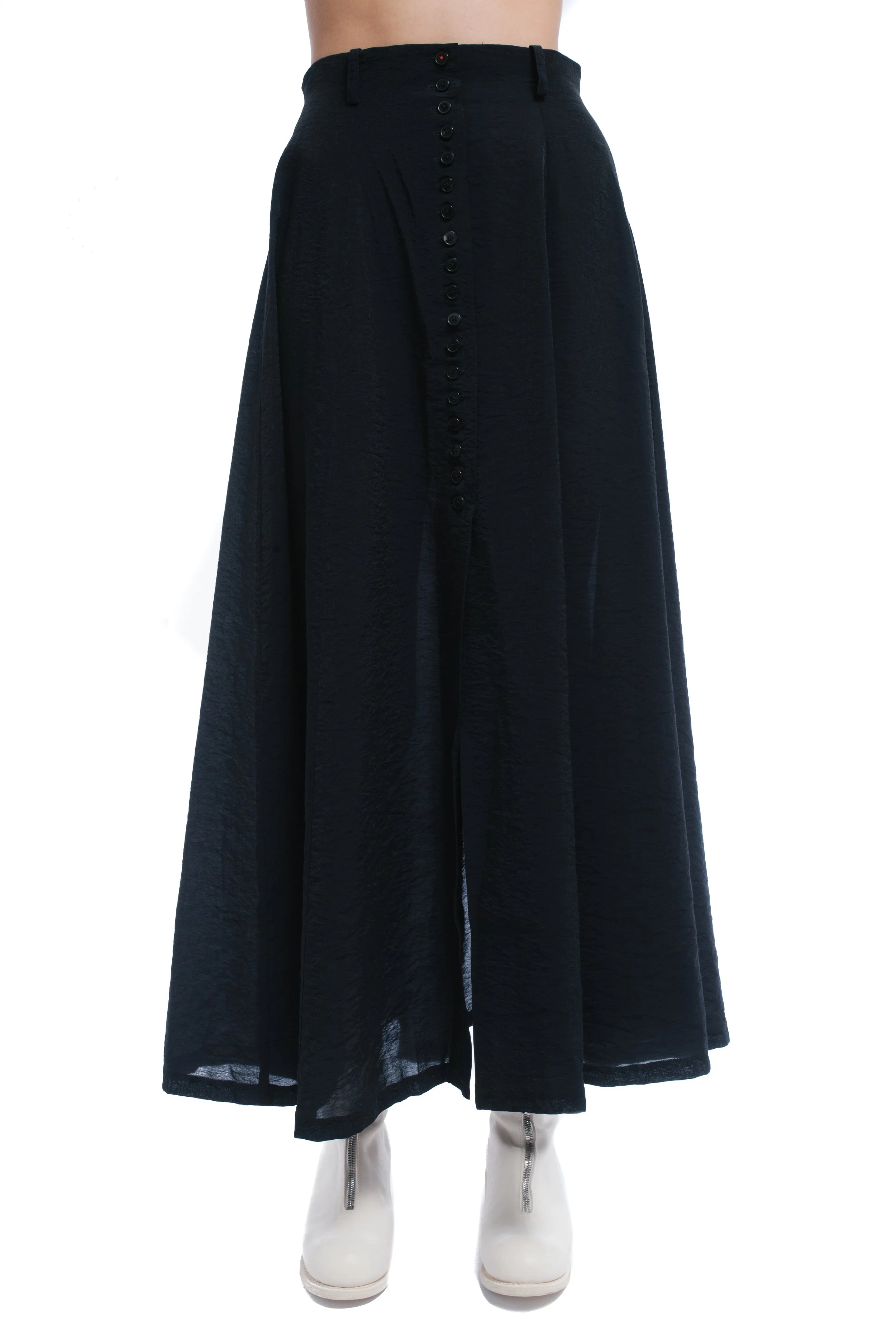 M.A+ by Maurizio Amadei 8 Panel Multiple Buttons Skirt