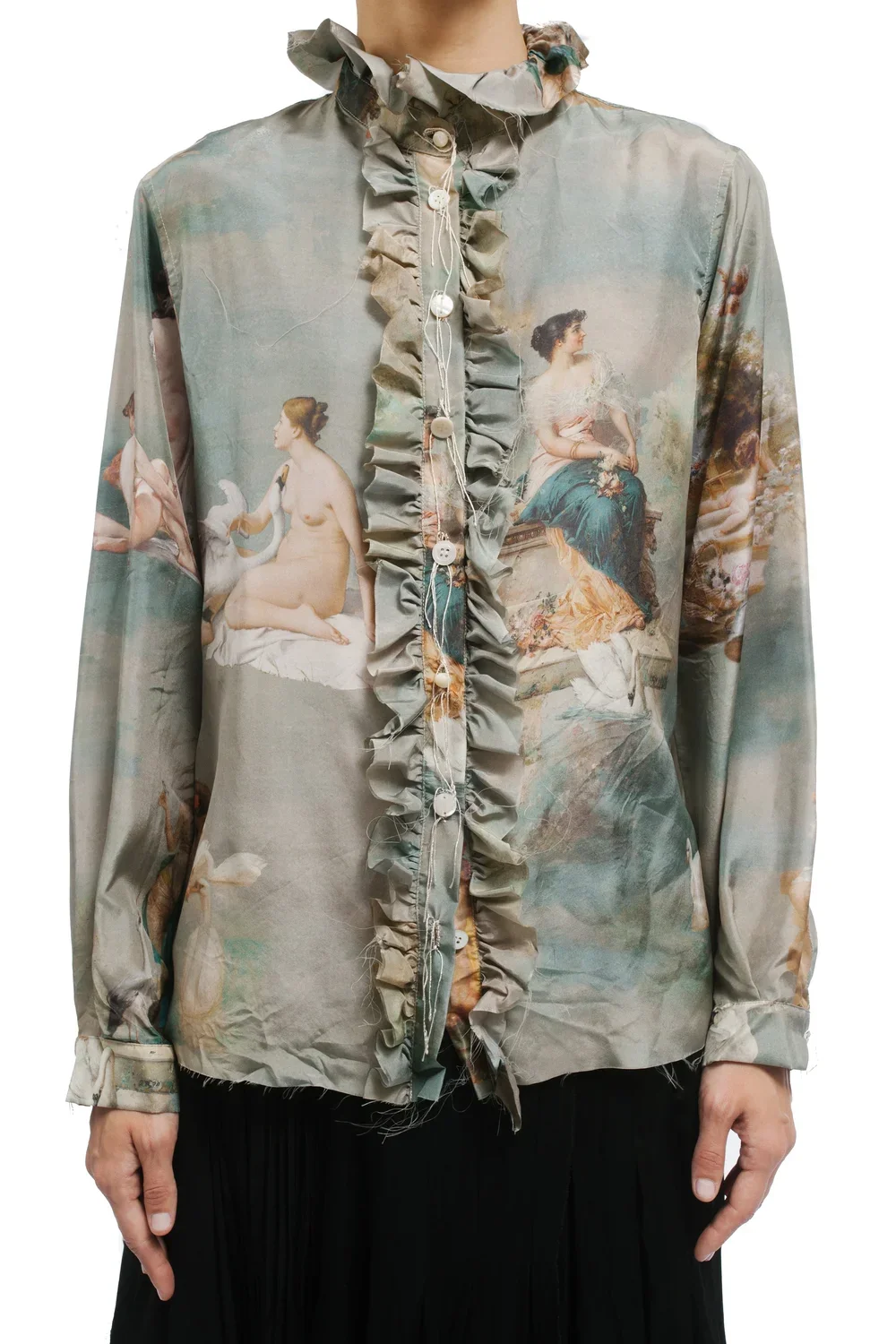 Archivio J.M. Ribot Vintage Silk Shirt