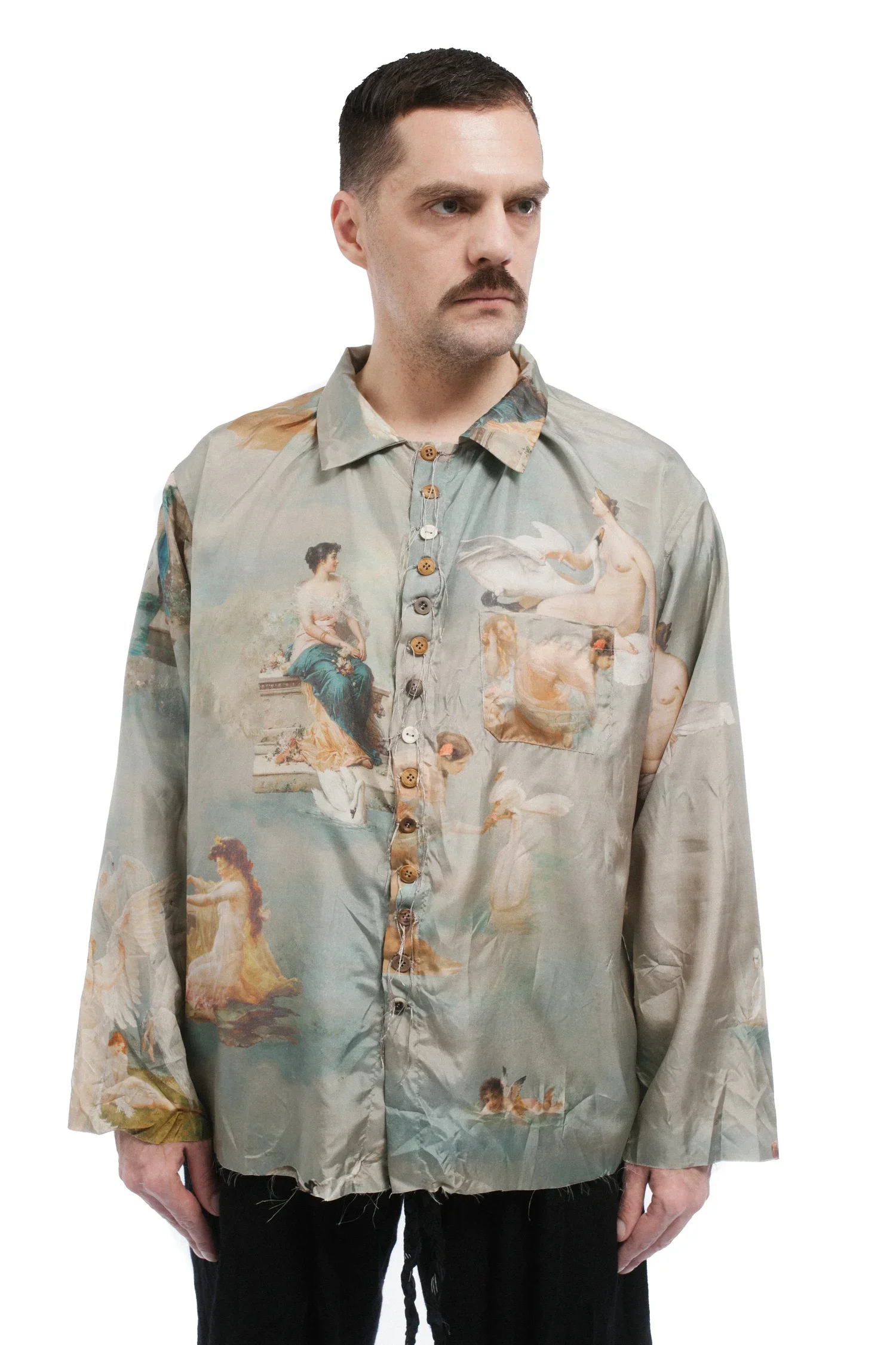 Archivio J.M. Ribot Vintage Silk Shirt