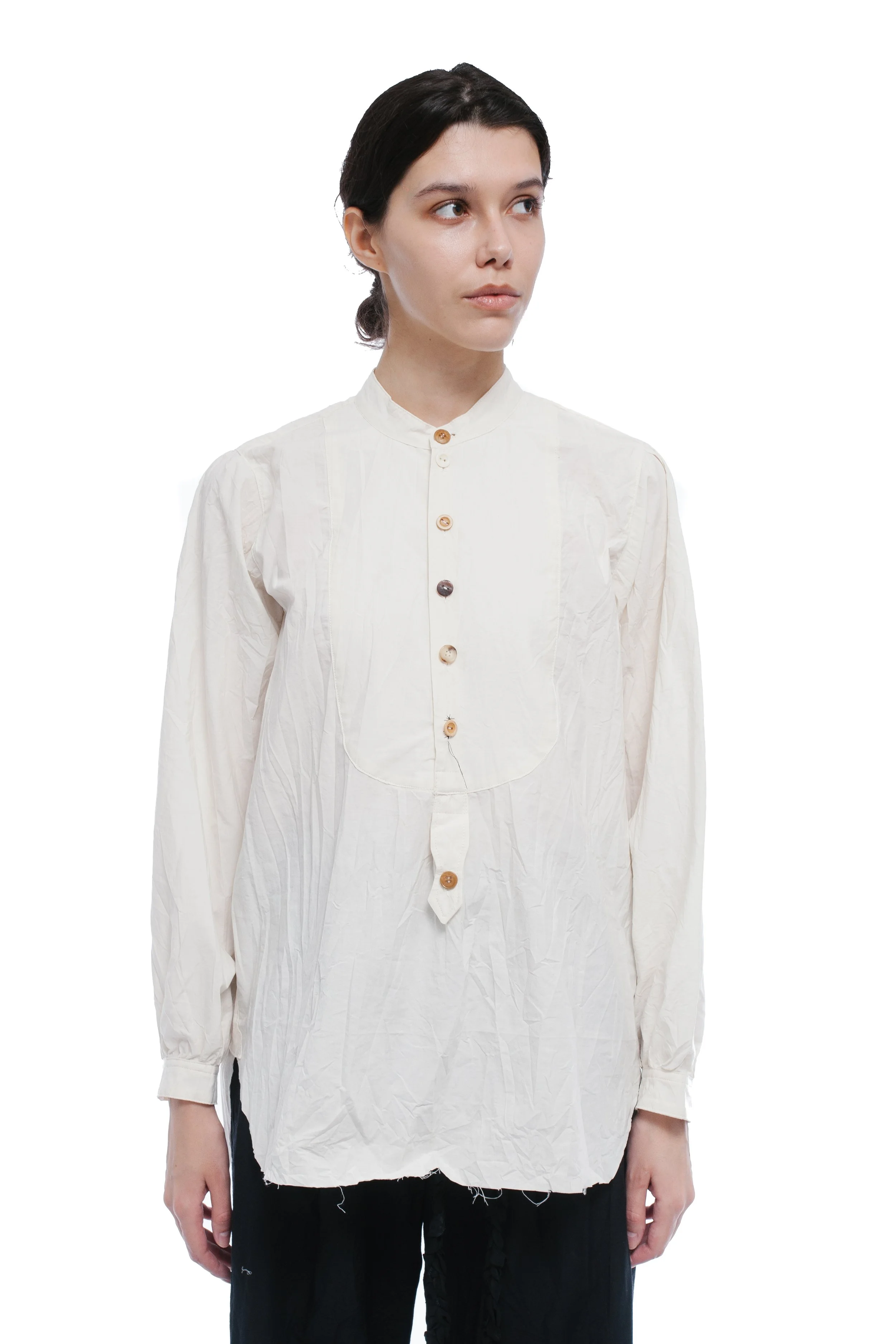 Archivio J. M. Ribot  Shirt with Mandarin Collar