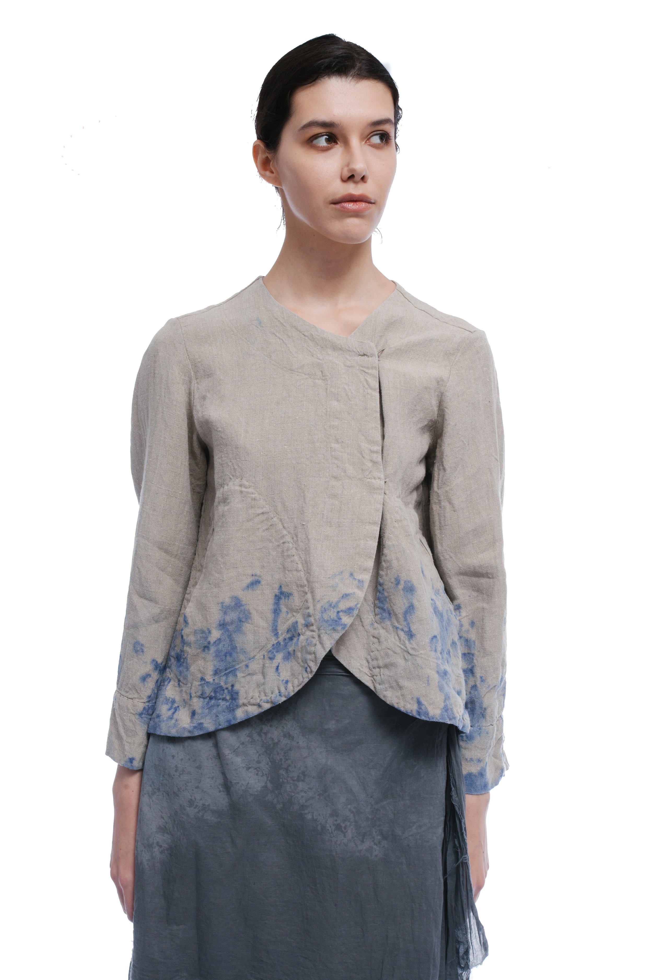 Atelier Suppan  Linen Short jacket