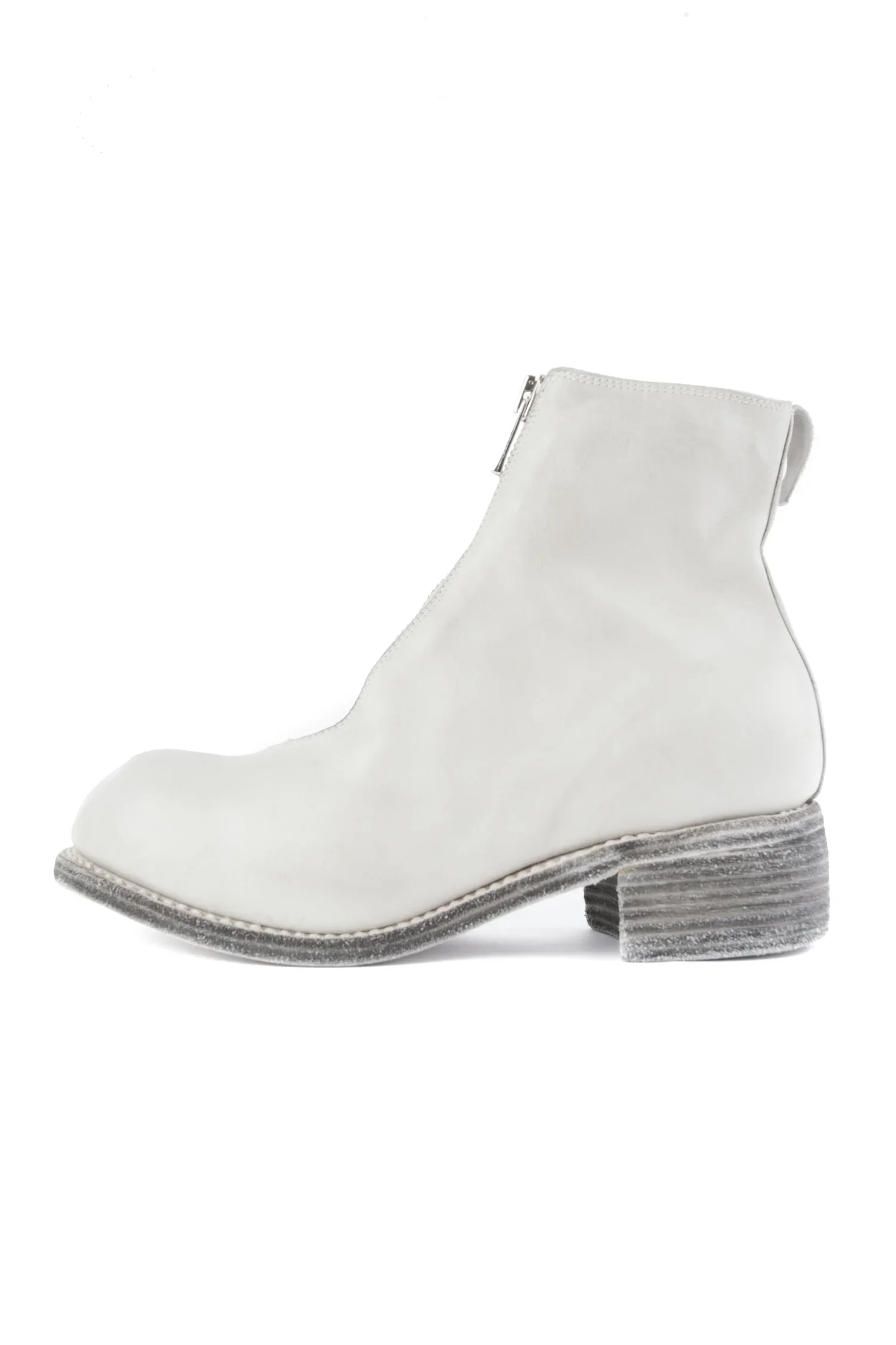 Guidi Front Zip Ankle Boots