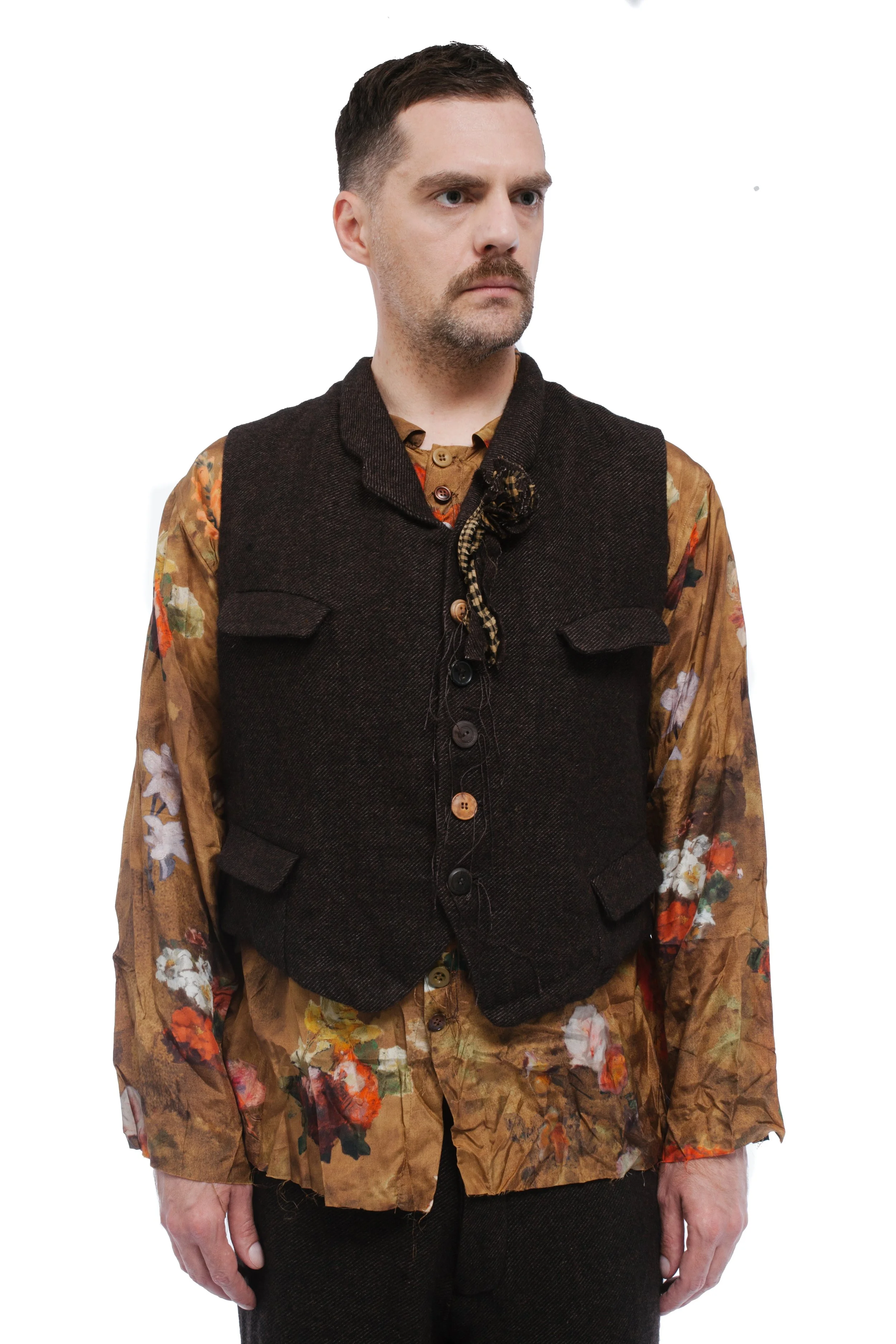 Archivio J.M. Ribot Virgin Brown Vest