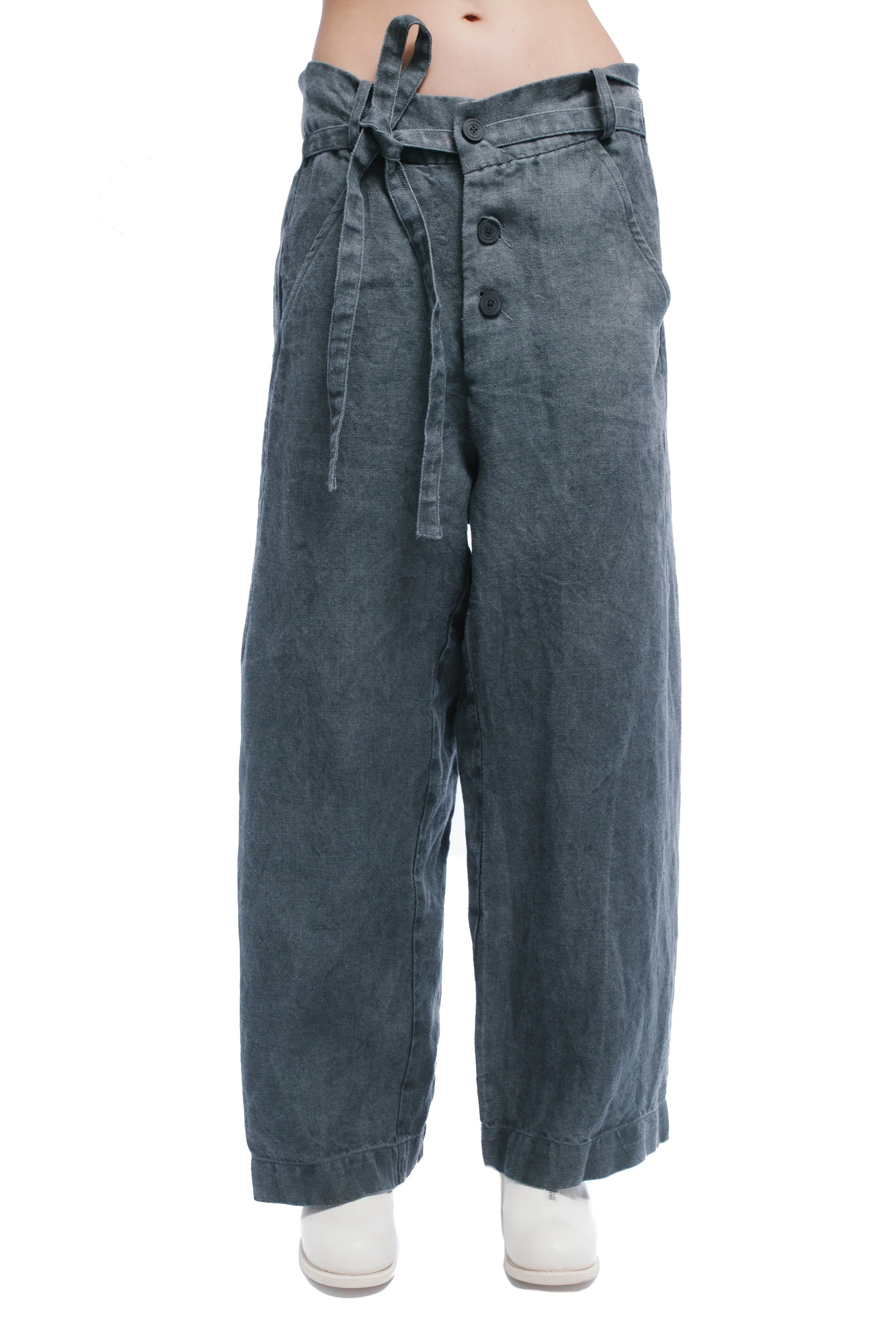 Atelier Suppan  Heavy Hemp Tied Trousers