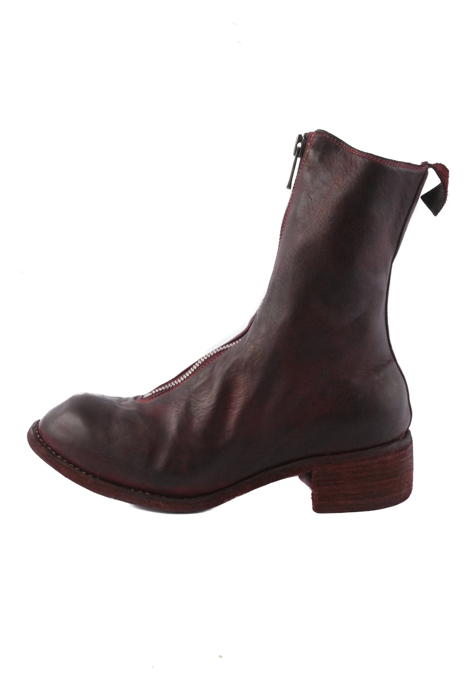 Guidi Front-Zip Boots