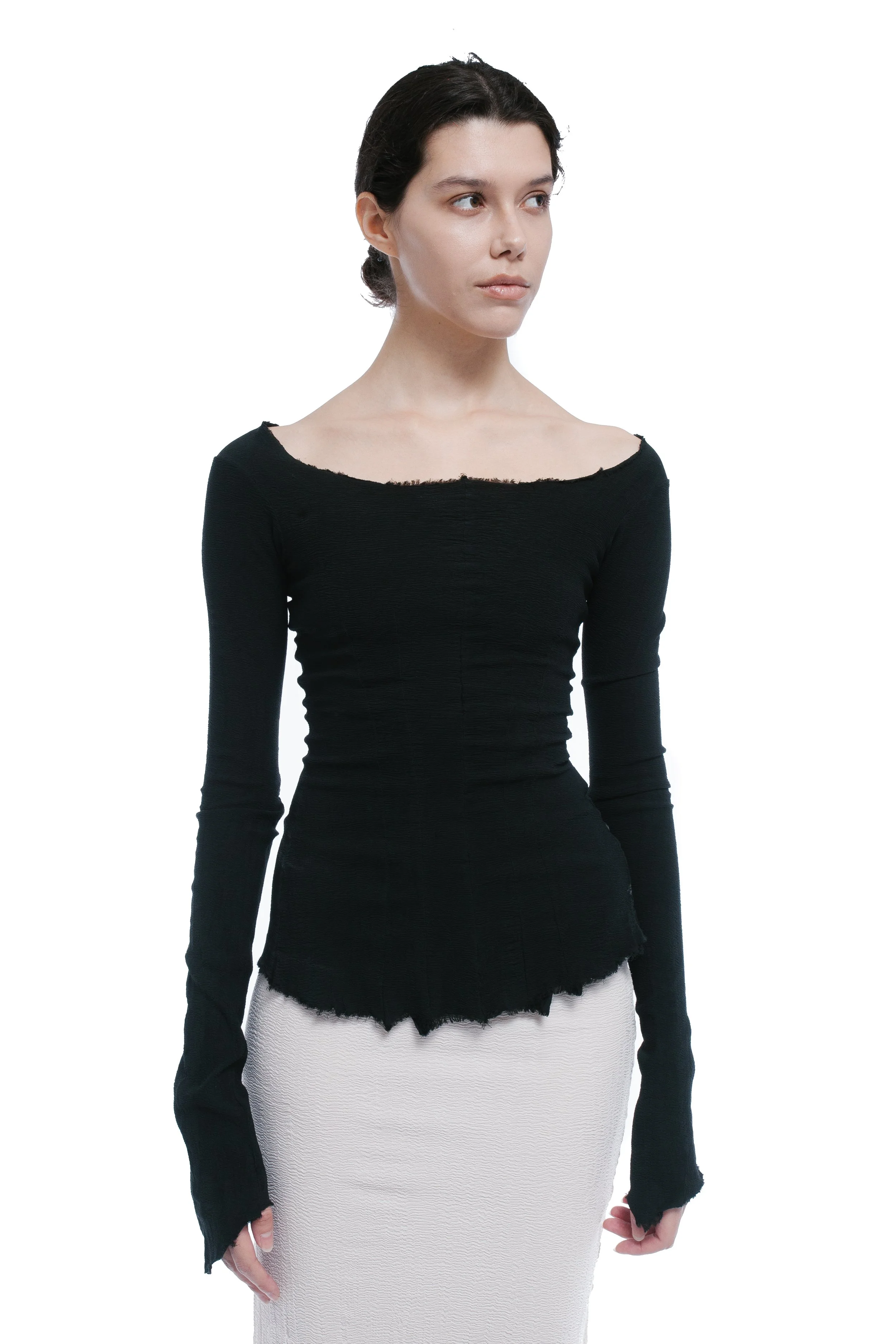 Marc Le Bihan  Stretch Corset Long Sleeves