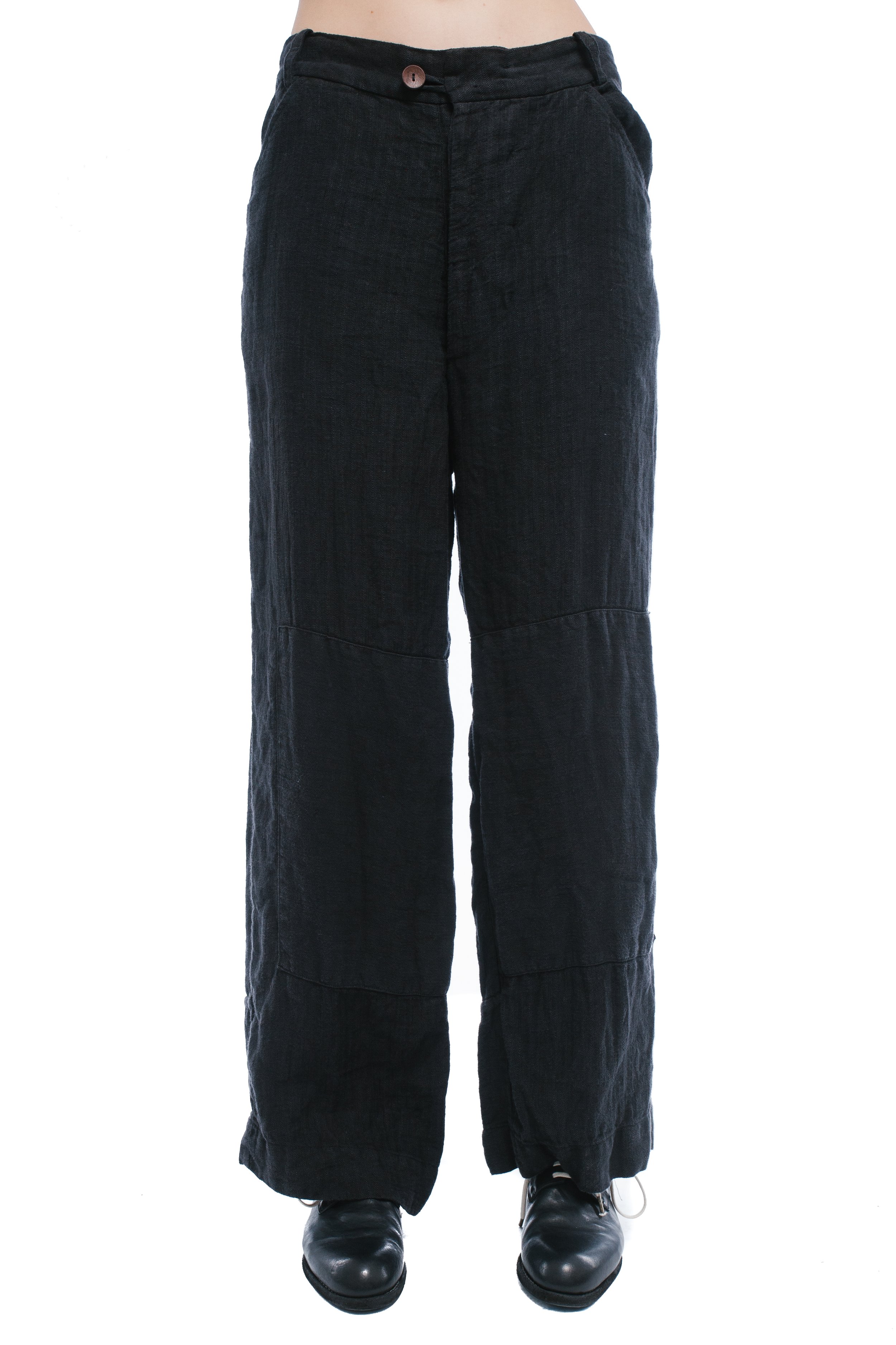Atelier Suppan  Textured Linen Trousers