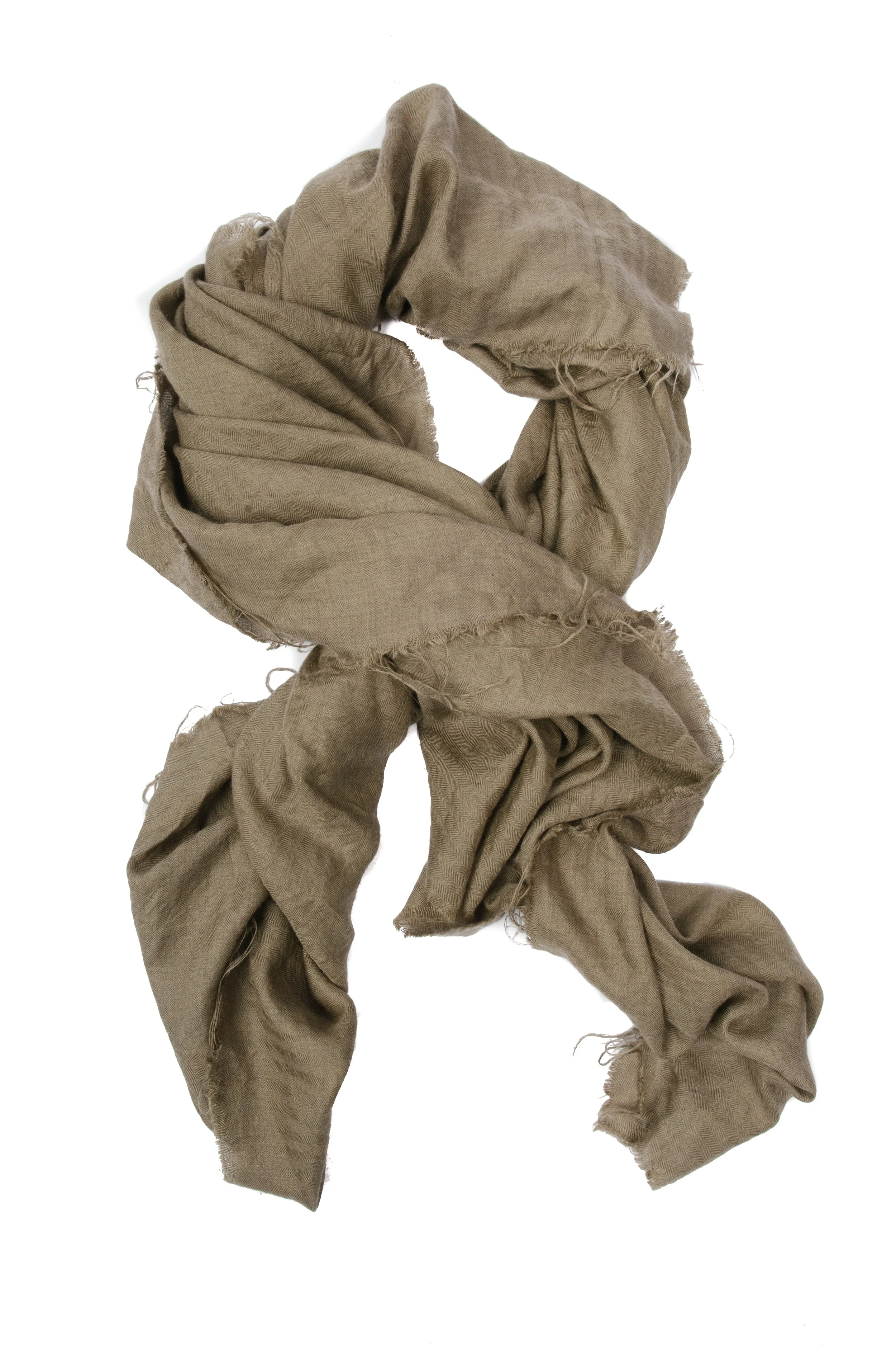 Atelier Suppan  hand-painted Cashmere scarf