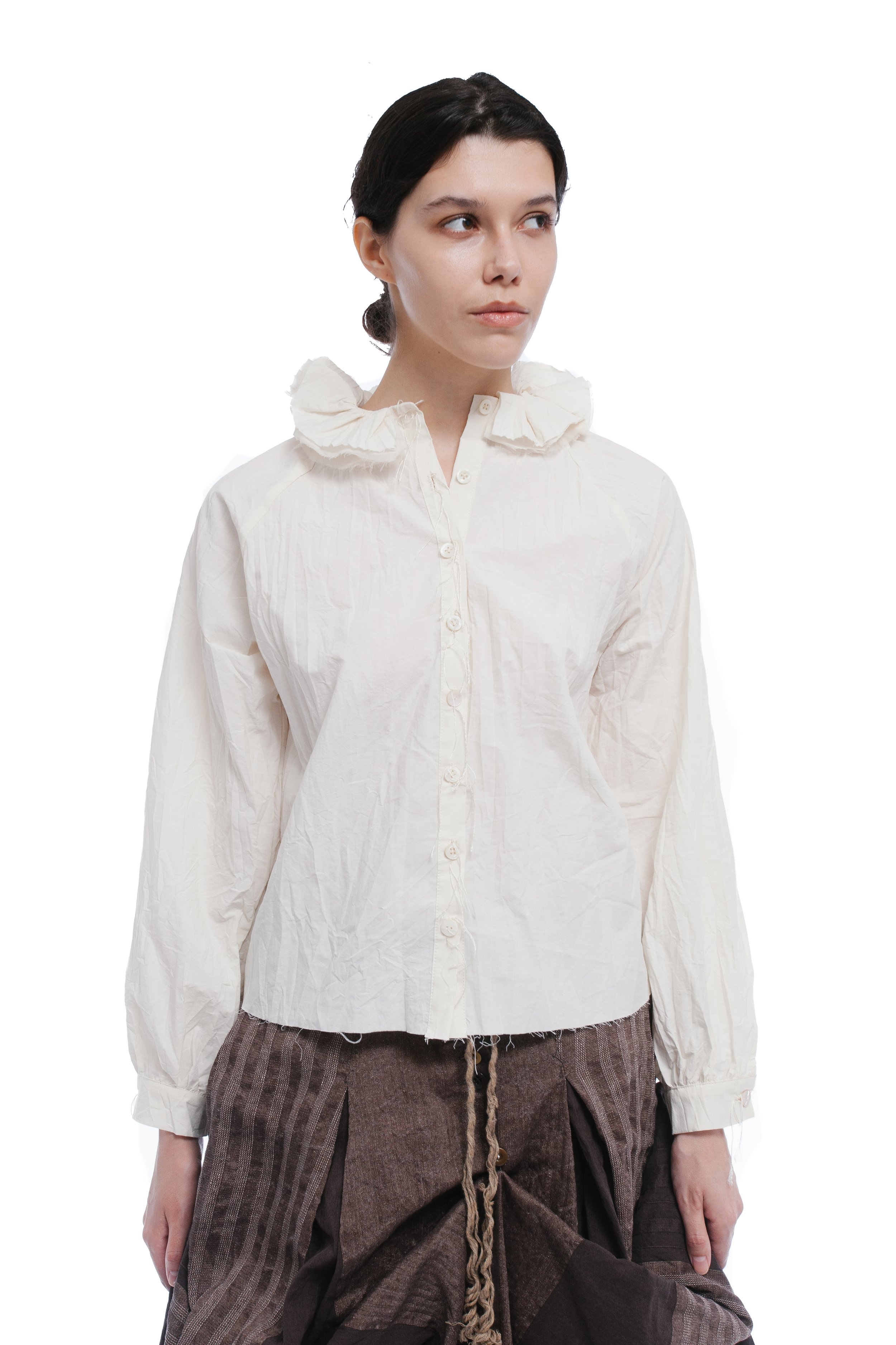 Archivio J. M. Ribot  Frill Neck Blouse