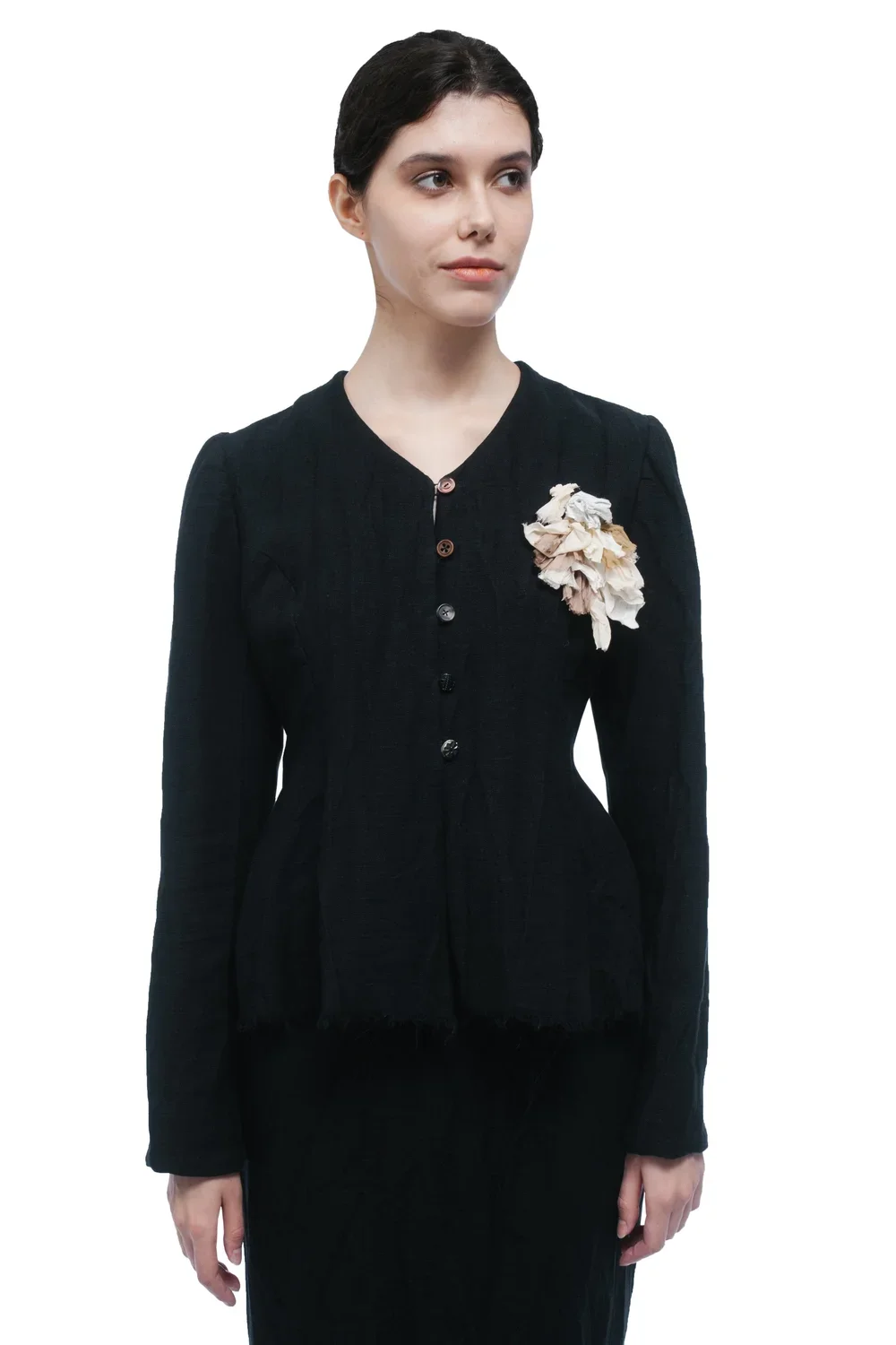 Archivio J.M. Ribot  Linen Fitted Jacket